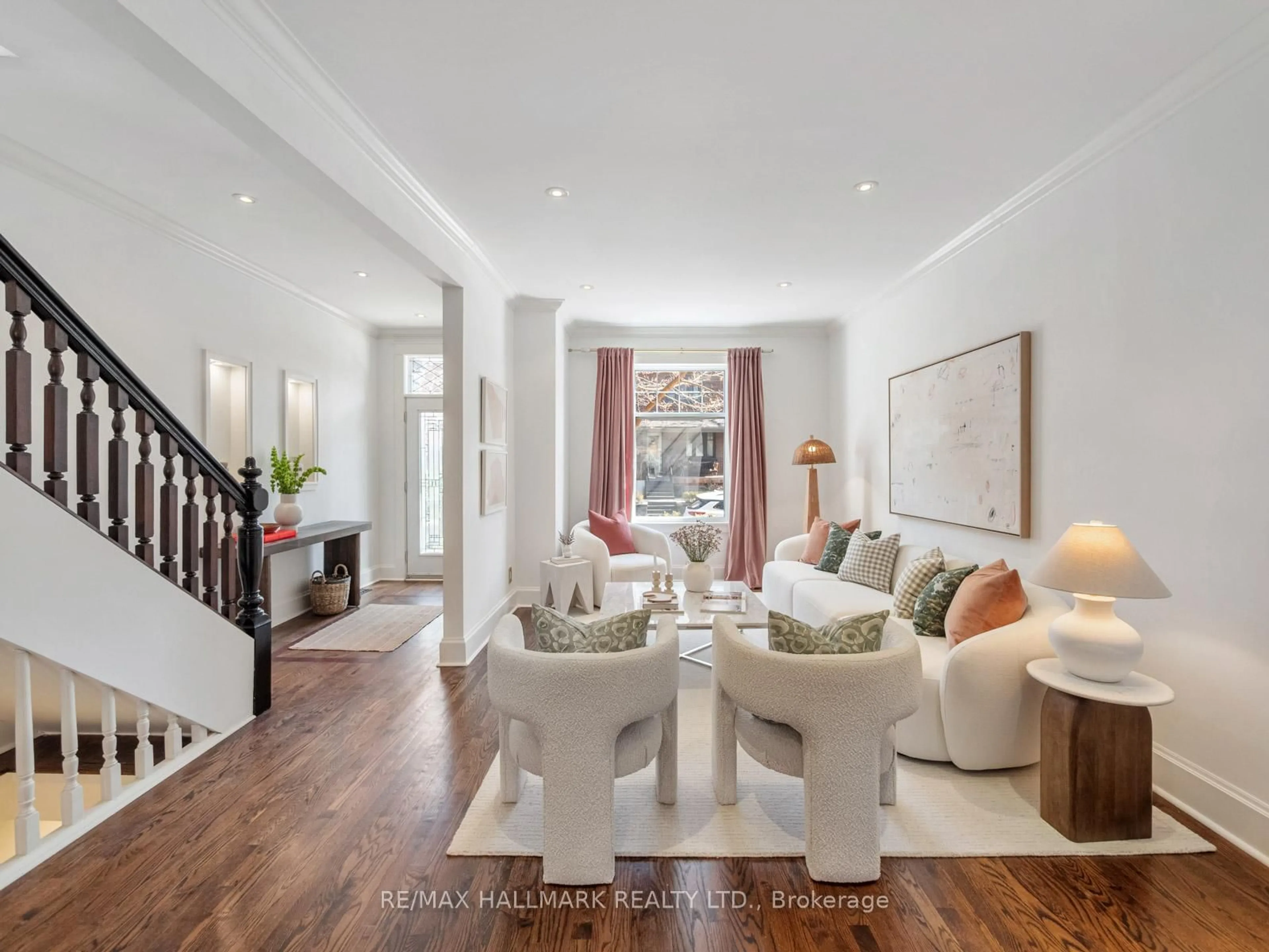 Living room with furniture, unknown for 24 Boulton Ave, Toronto Ontario M4M 2J3