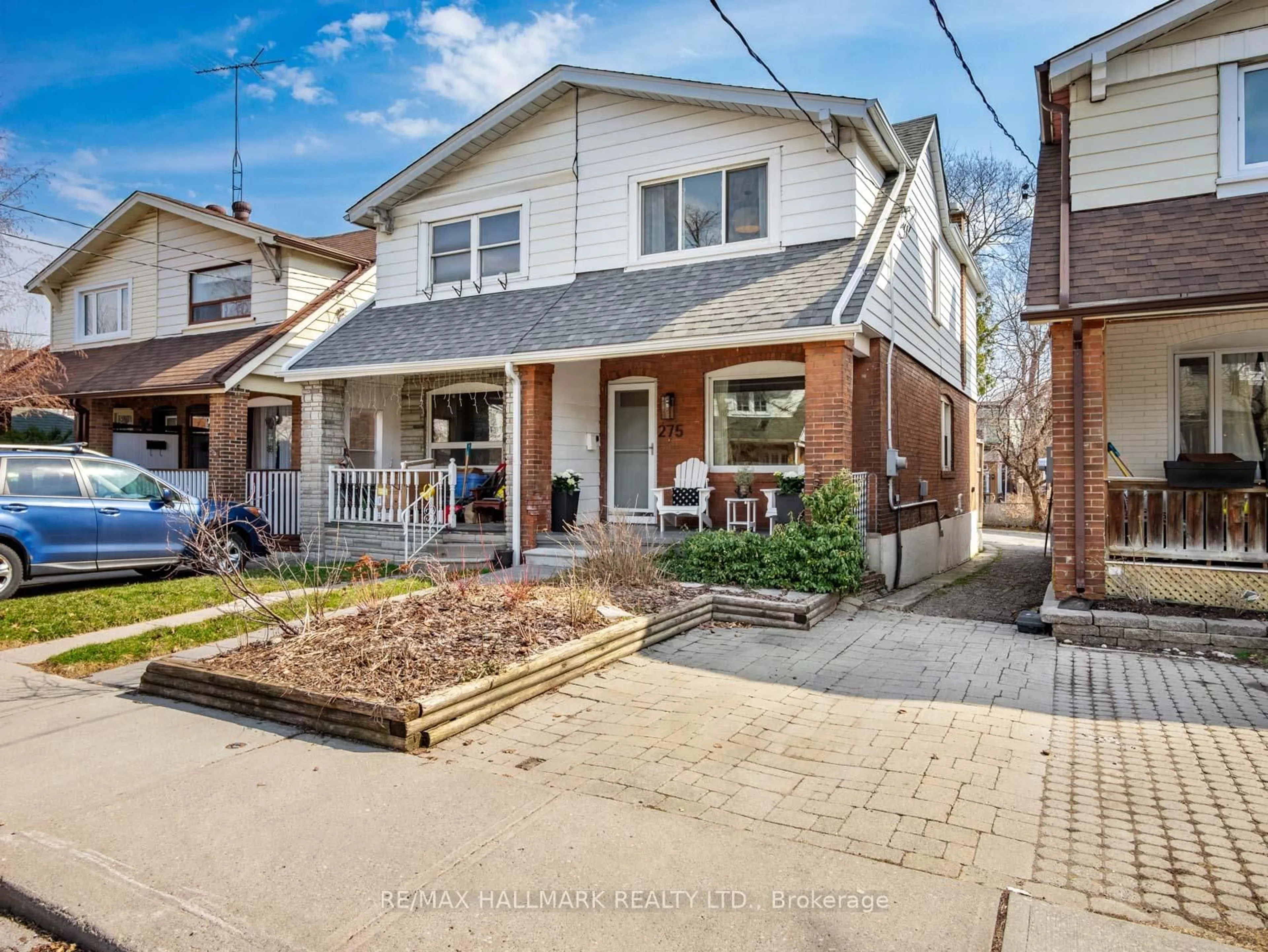 Home with brick exterior material, street for 275 Bingham Ave, Toronto Ontario M4E 3R6