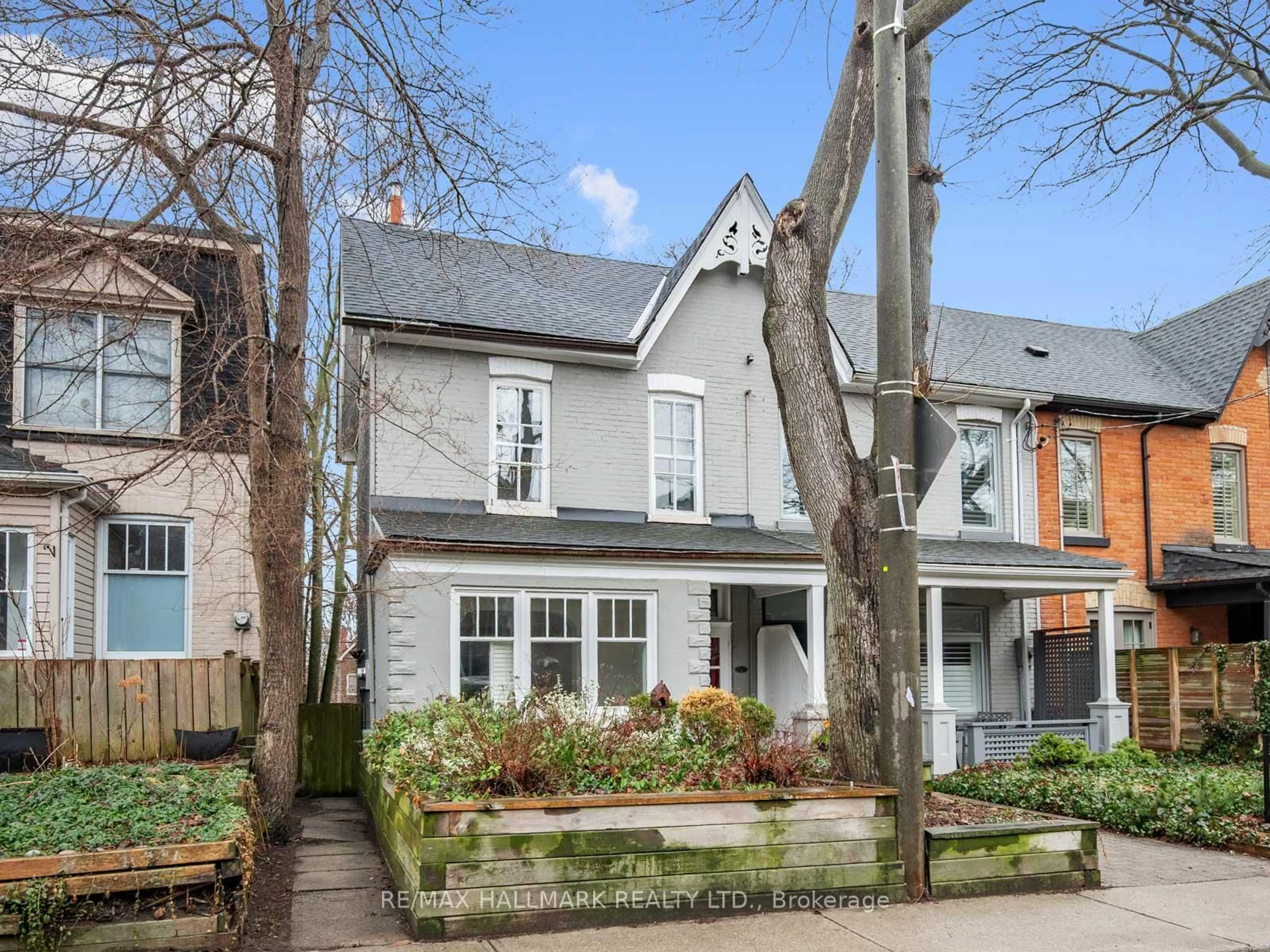 Home with brick exterior material, street for 241 Bain Ave, Toronto Ontario M4K 1G2