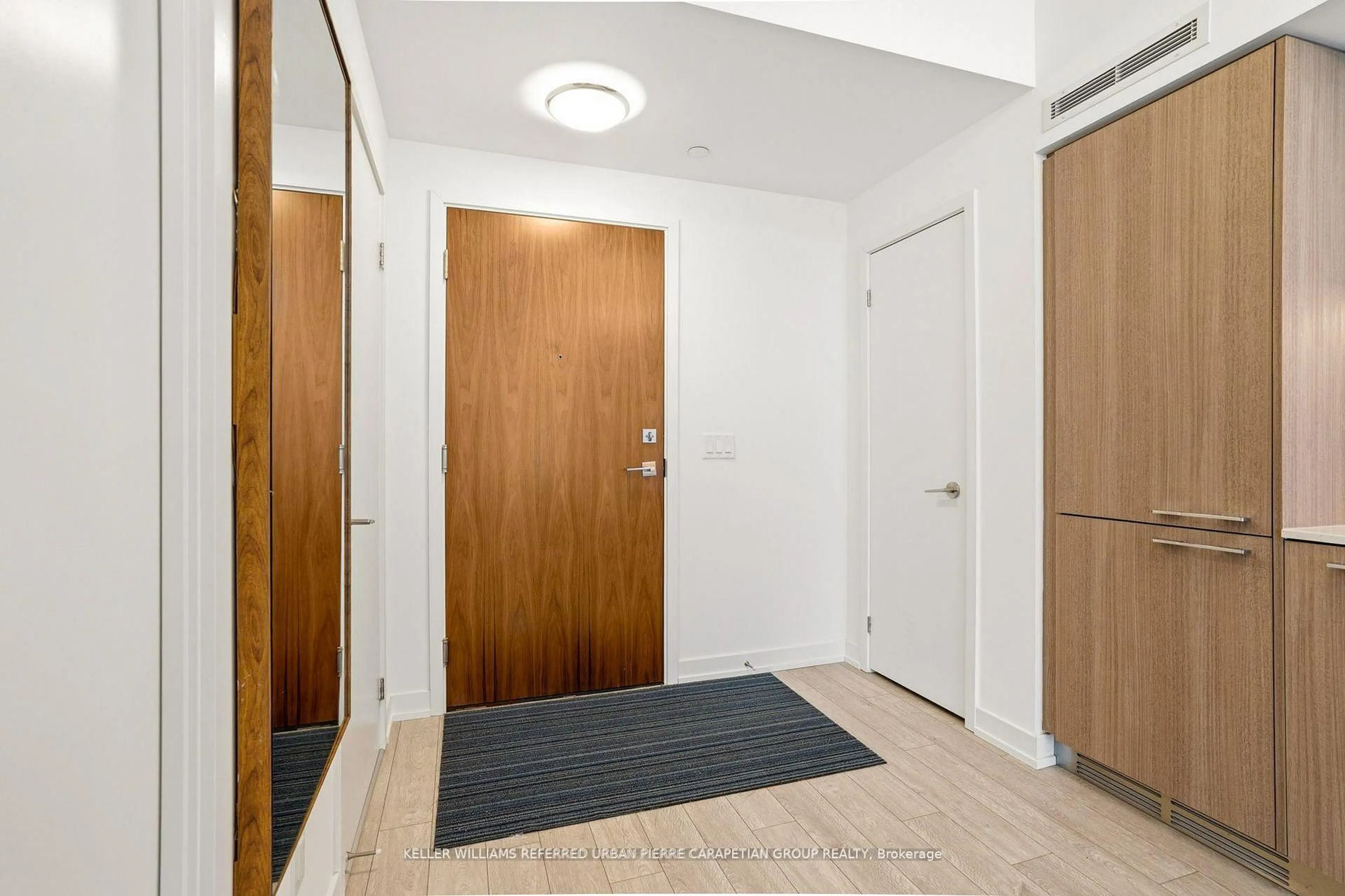 Indoor entryway for 45 Baseball Pl #507, Toronto Ontario M4M 0H1