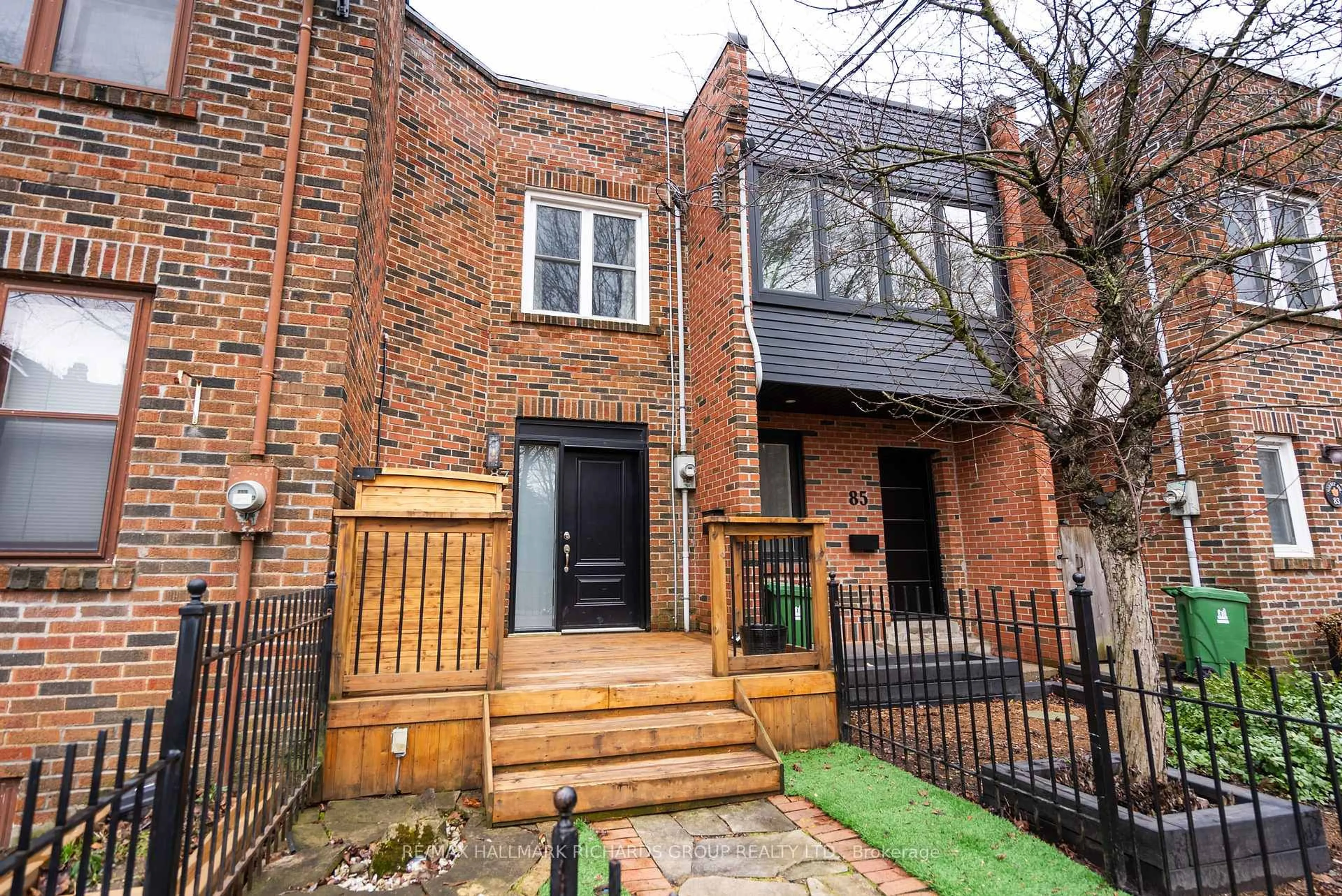 Home with brick exterior material, street for 87 Norway Ave, Toronto Ontario M4L 1R3