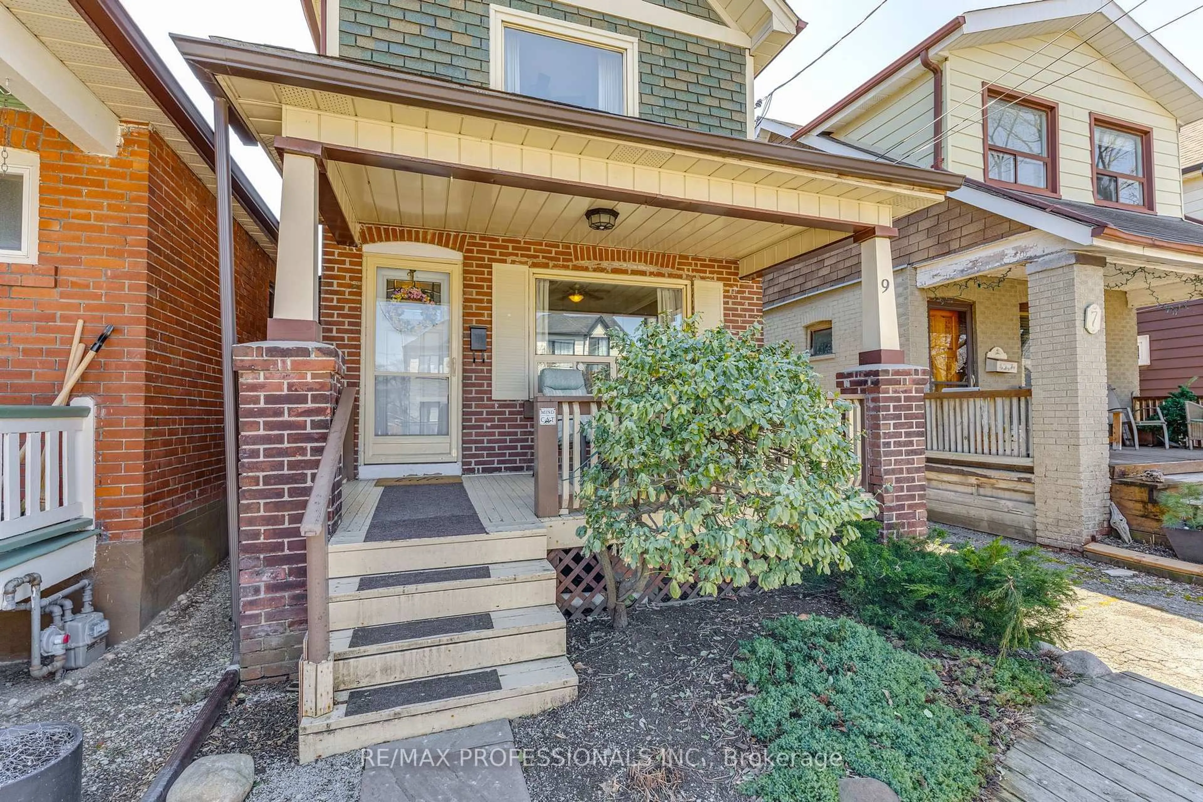 Home with brick exterior material, street for 9 Orley Ave, Toronto Ontario M4C 2B8