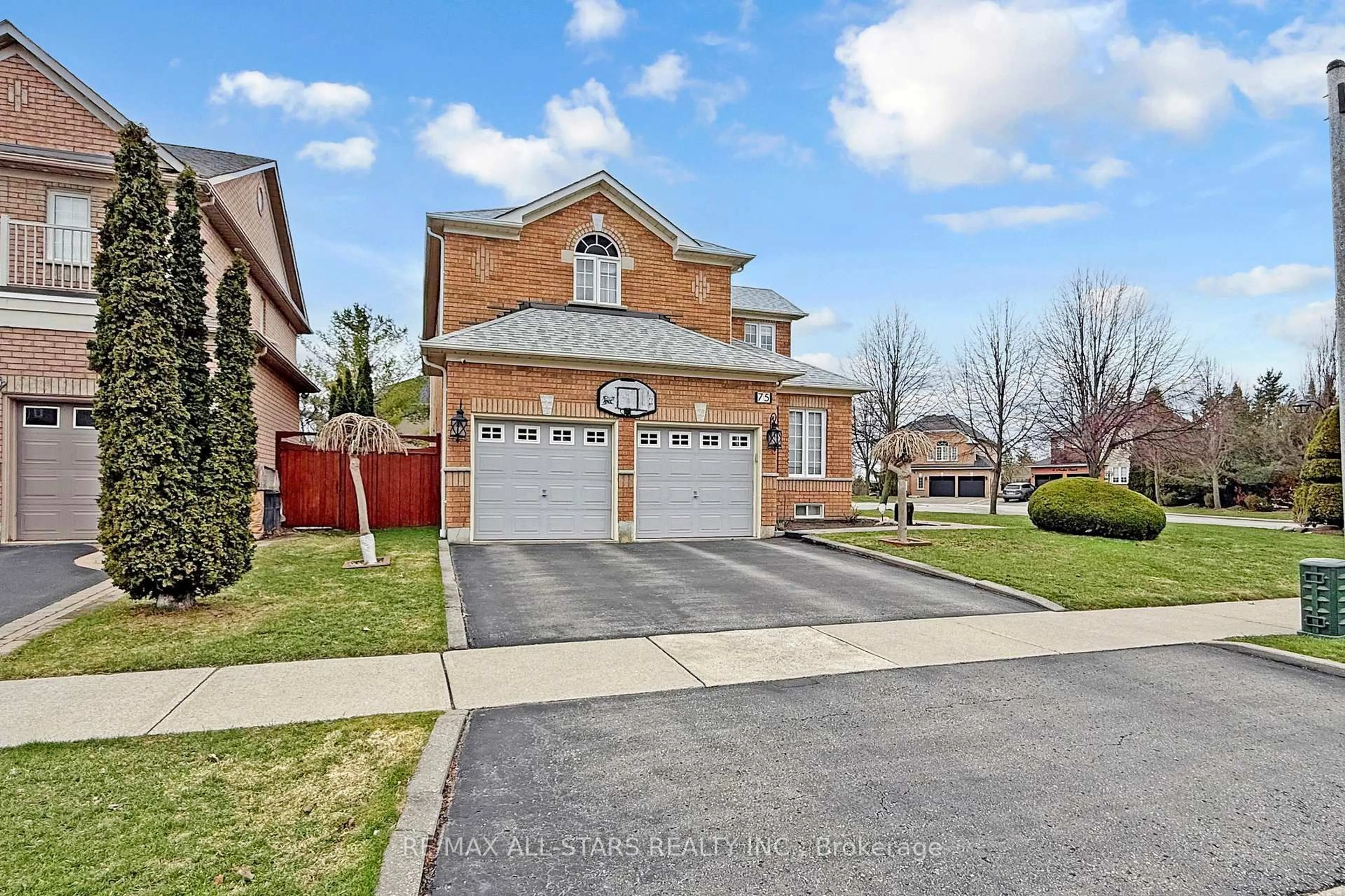 Home with brick exterior material, street for 75 Gloria Cres, Whitby Ontario L1P 1V3