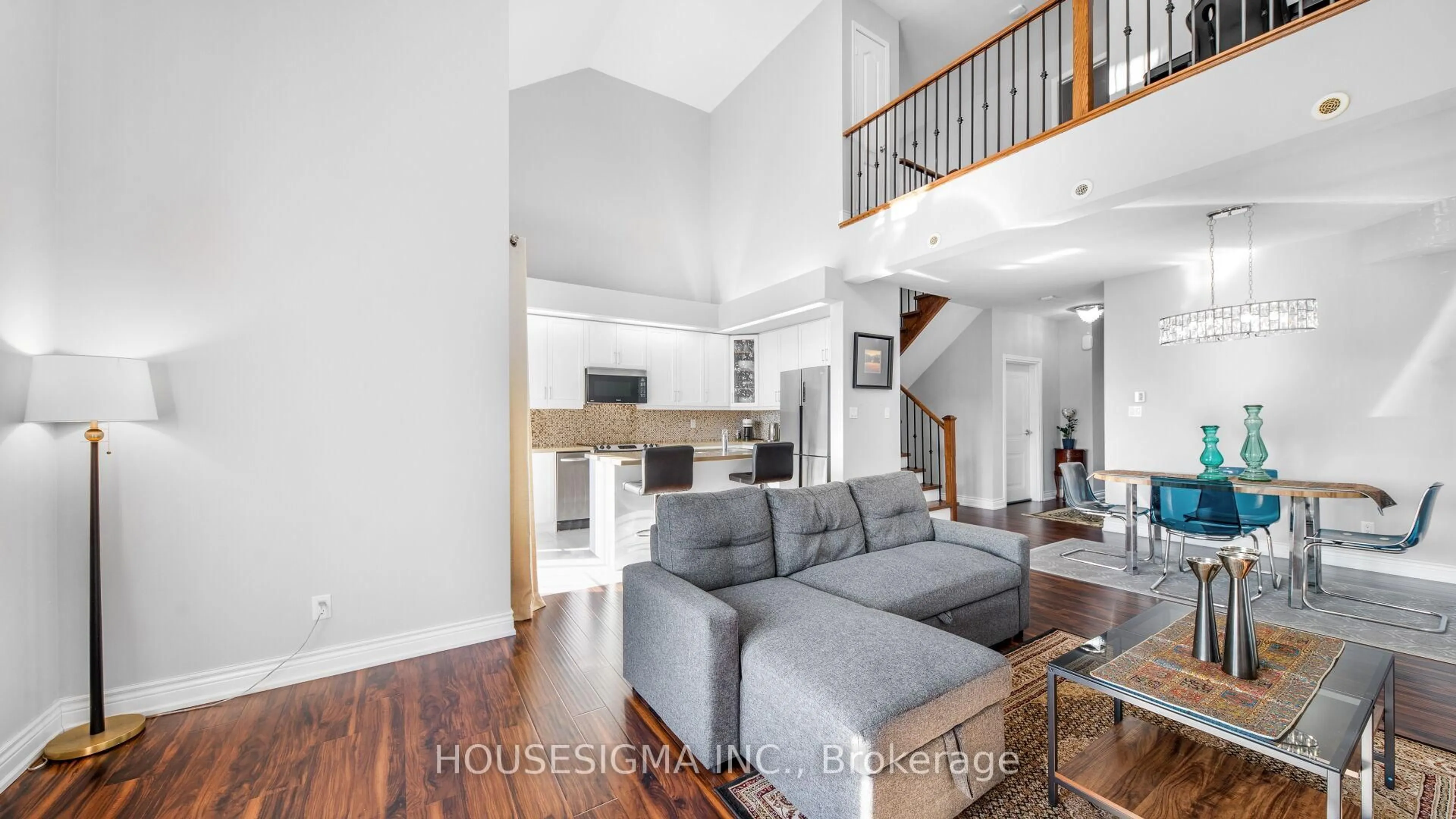 Living room with furniture, unknown for 18 Lovegrove Lane, Ajax Ontario L1S 0E7