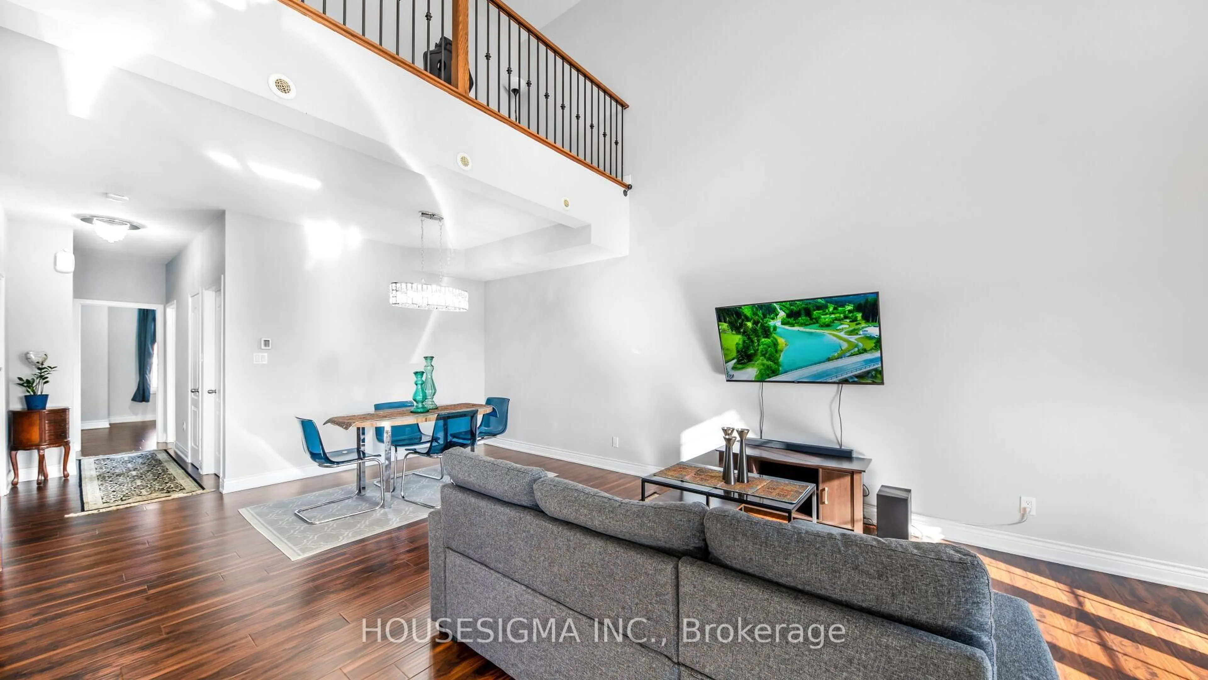 Home theater for 18 Lovegrove Lane, Ajax Ontario L1S 0E7