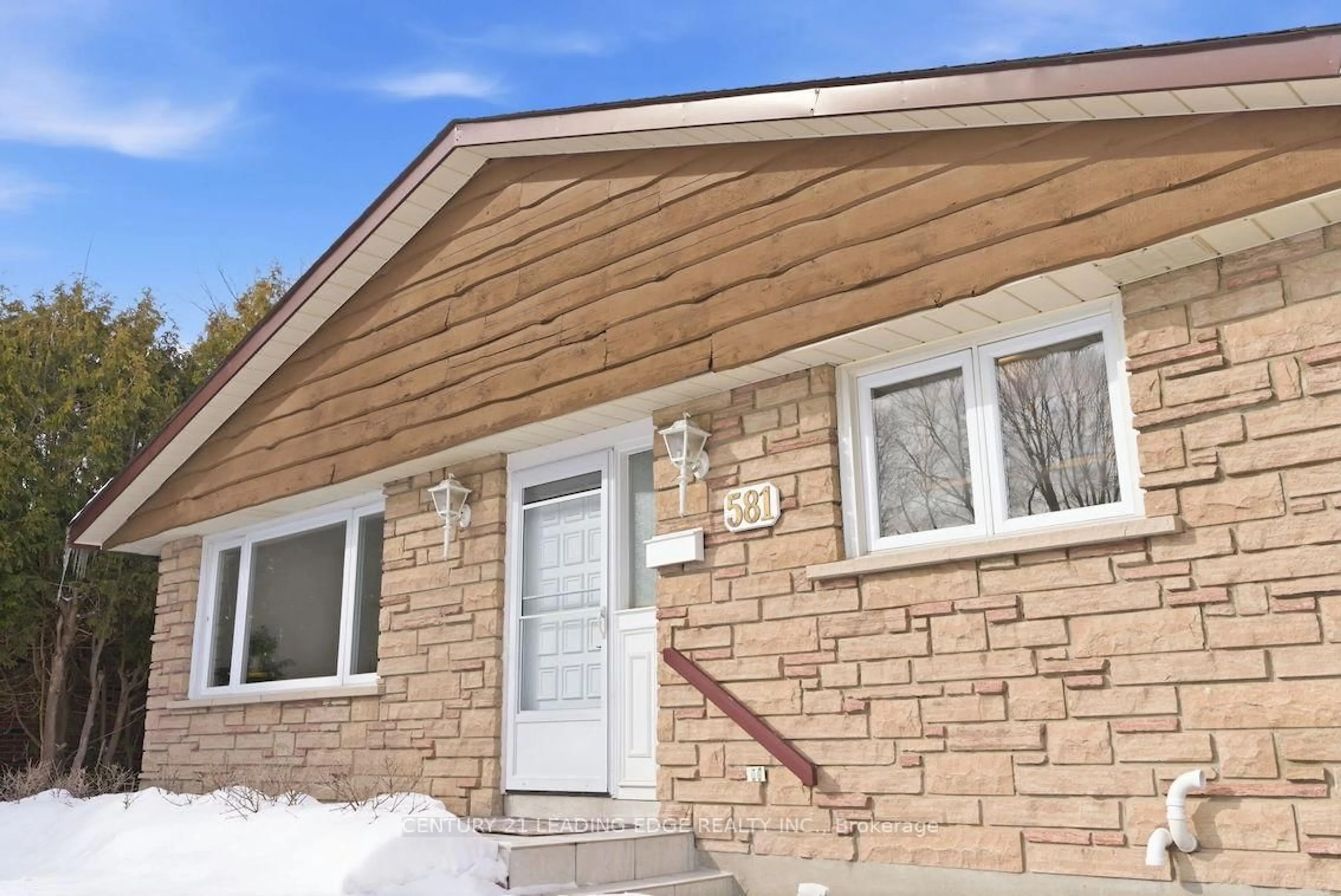 Home with brick exterior material, street for 581 Arnhem Dr, Oshawa Ontario L1G 2J7