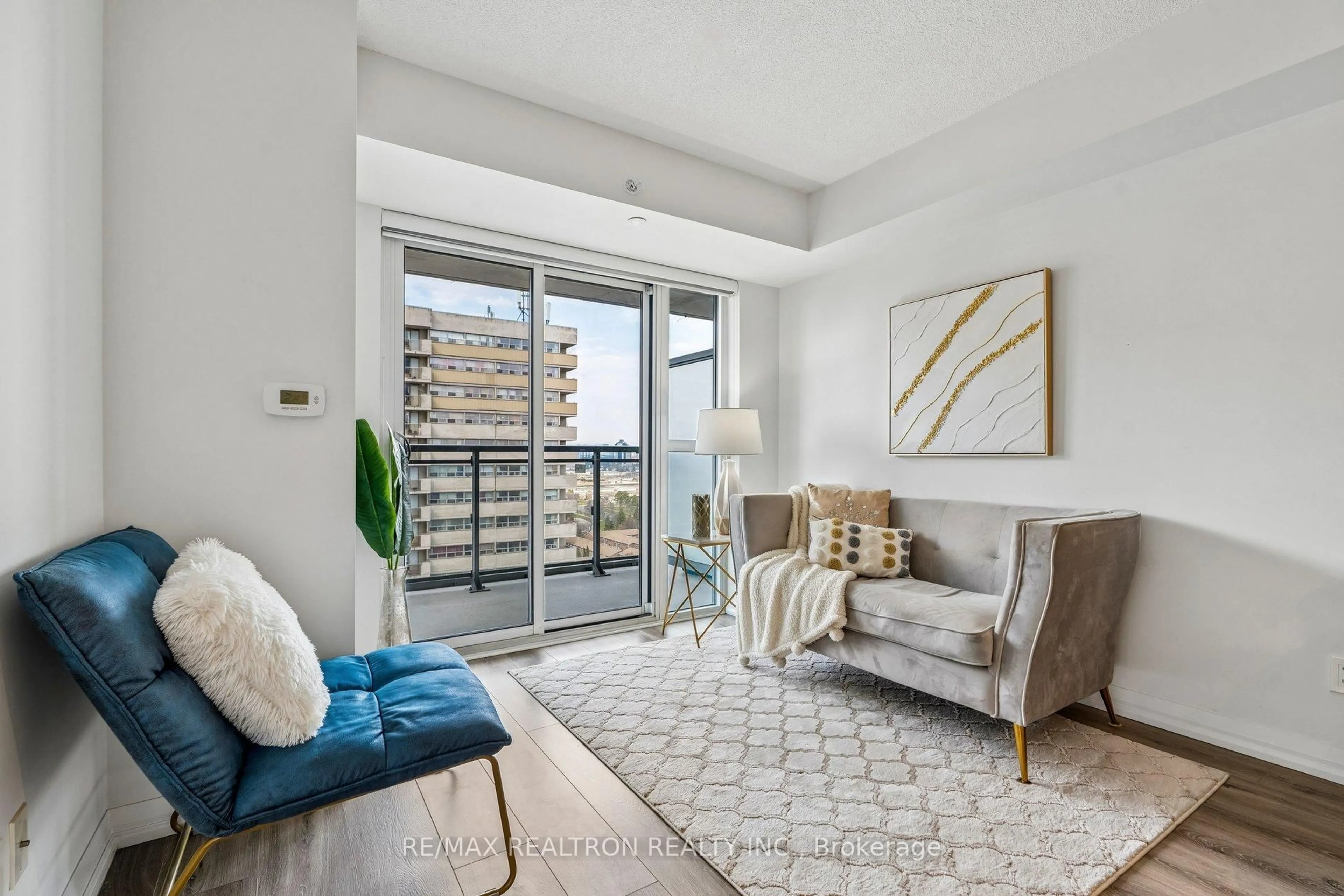 Living room with furniture, unknown for 30 Meadowglen Pl #1503, Toronto Ontario M1G 0A6