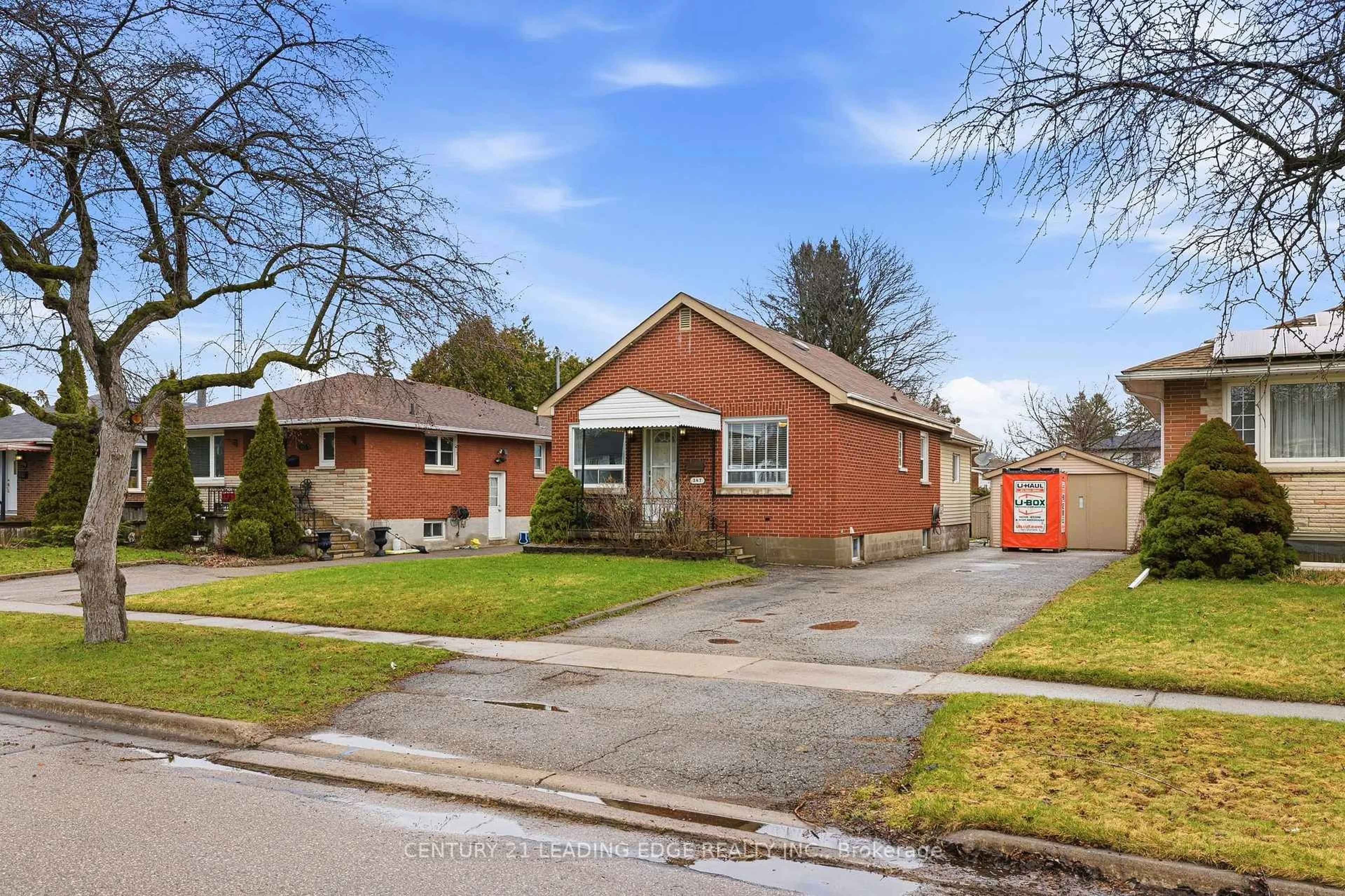 Home with brick exterior material, street for 347 Nipigon St, Oshawa Ontario L1J 4P1