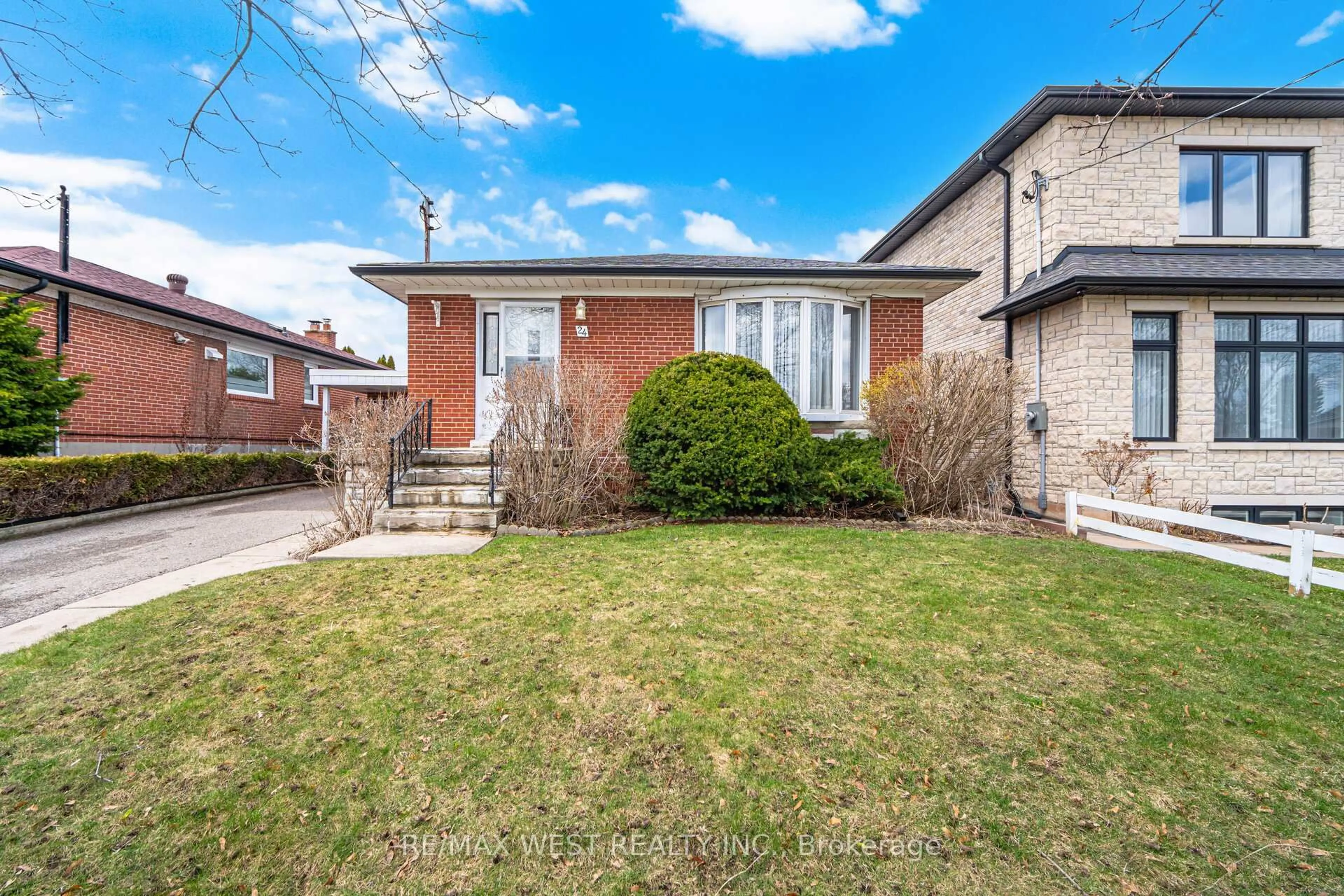 Home with brick exterior material, street for 24 Beran Dr, Toronto Ontario M1G 1G1