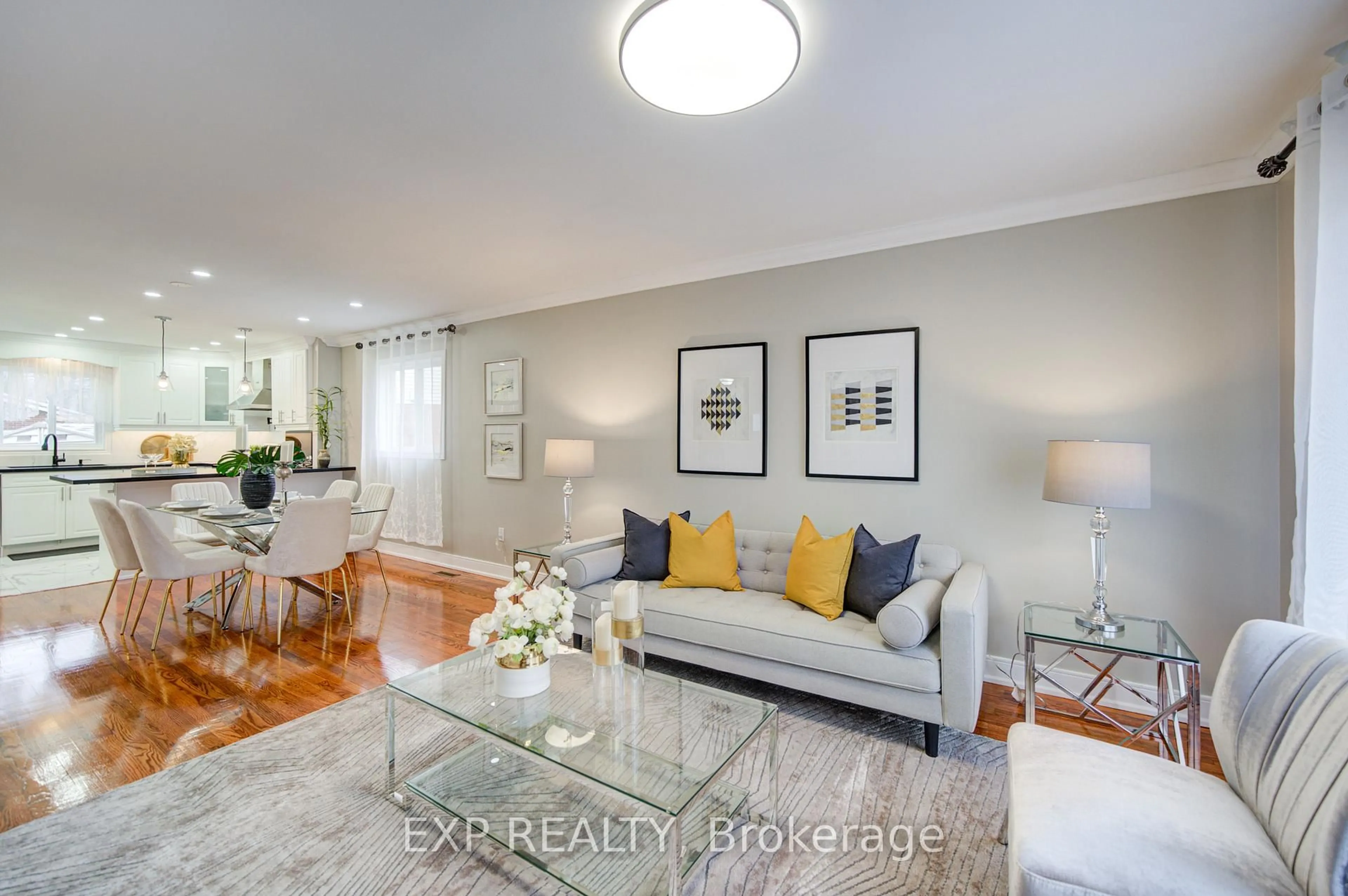 Living room with furniture, unknown for 86 Rollo Dr, Ajax Ontario L1S 7B7