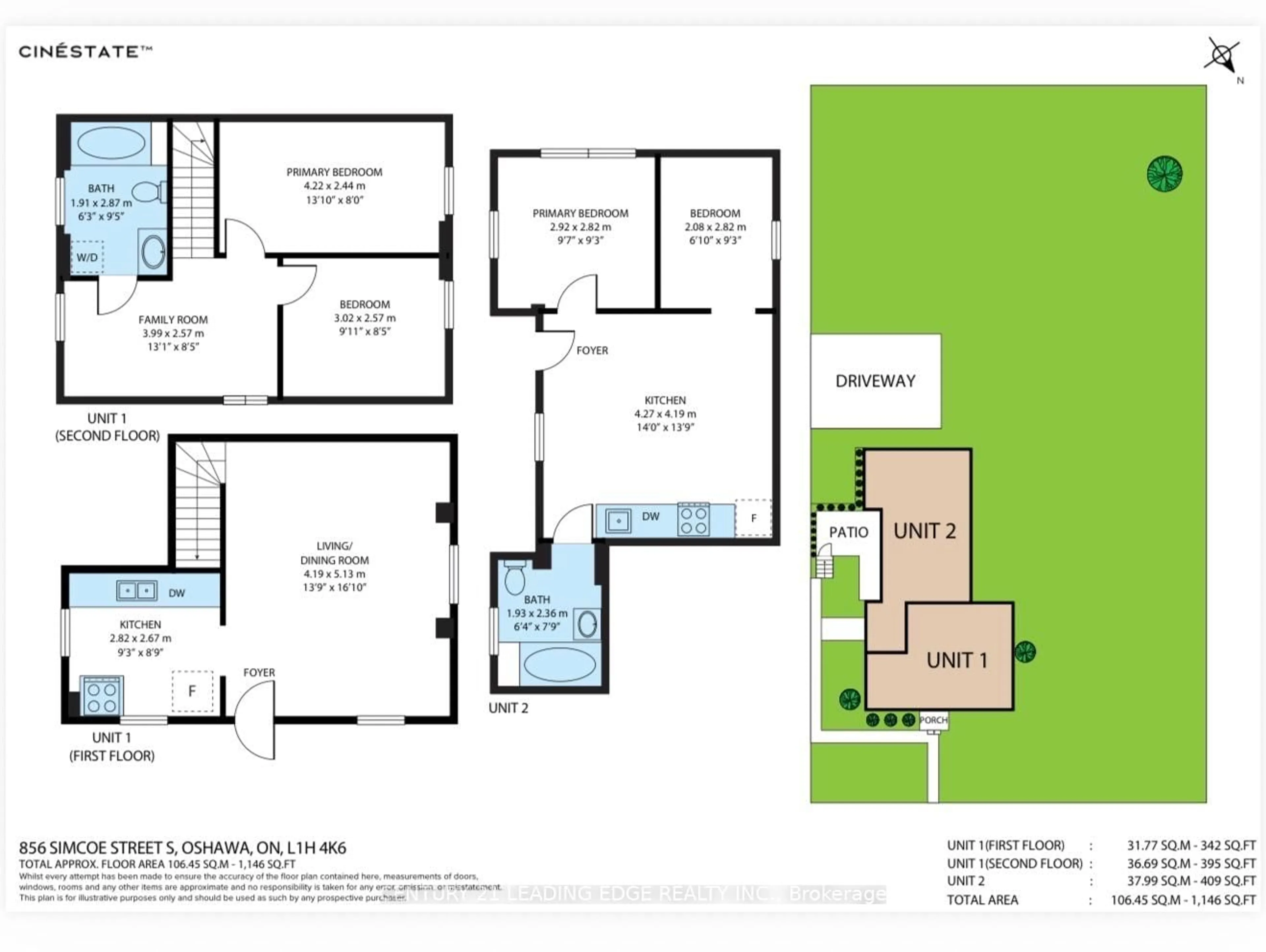 Floor plan for 856 Simcoe St, Oshawa Ontario L1H 4K6