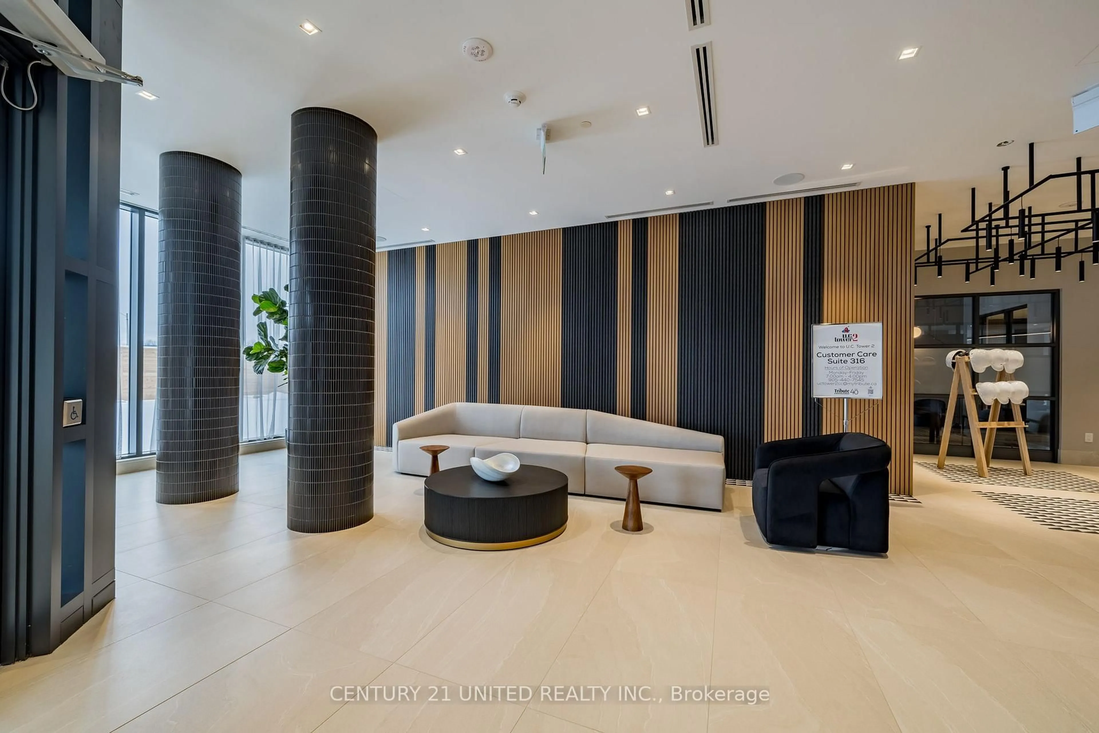 Lobby for 2545 Simcoe St #1203, Oshawa Ontario L1L 0W3