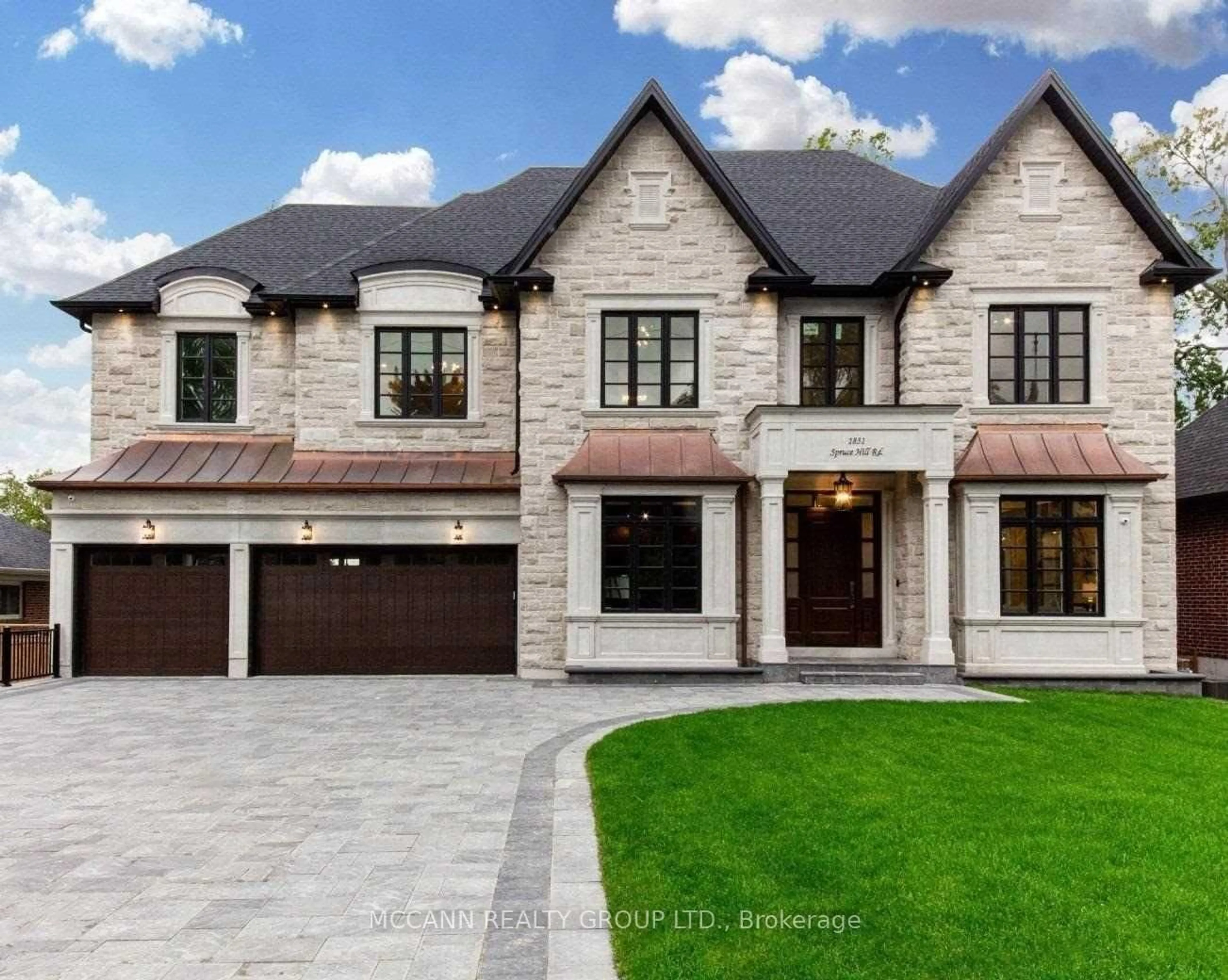 Home with brick exterior material, street for 1831 Spruce Hill Rd, Pickering Ontario L1V 1S5