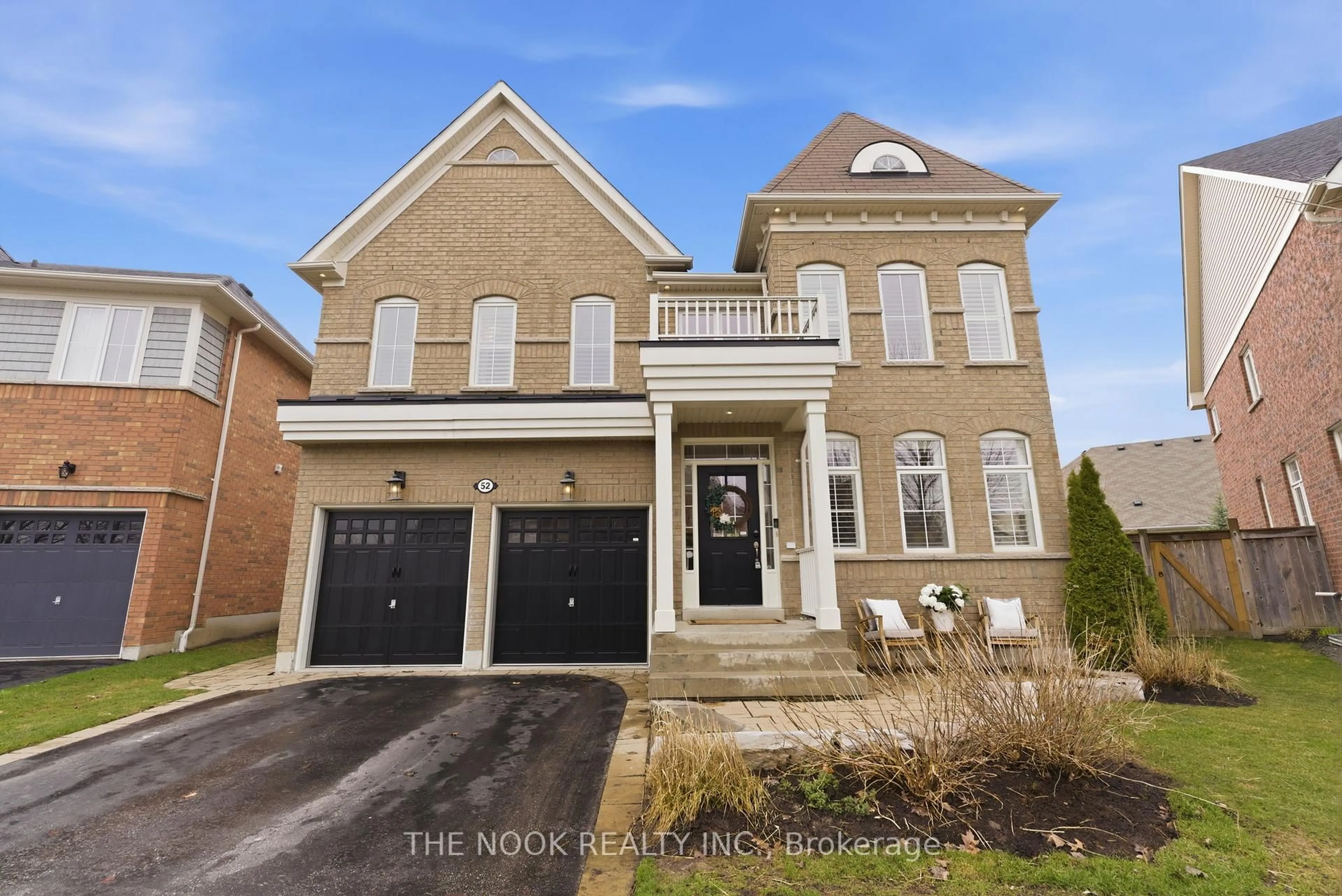Home with brick exterior material, street for 52 Gerry Ravary Pl, Whitby Ontario L1M 0J1