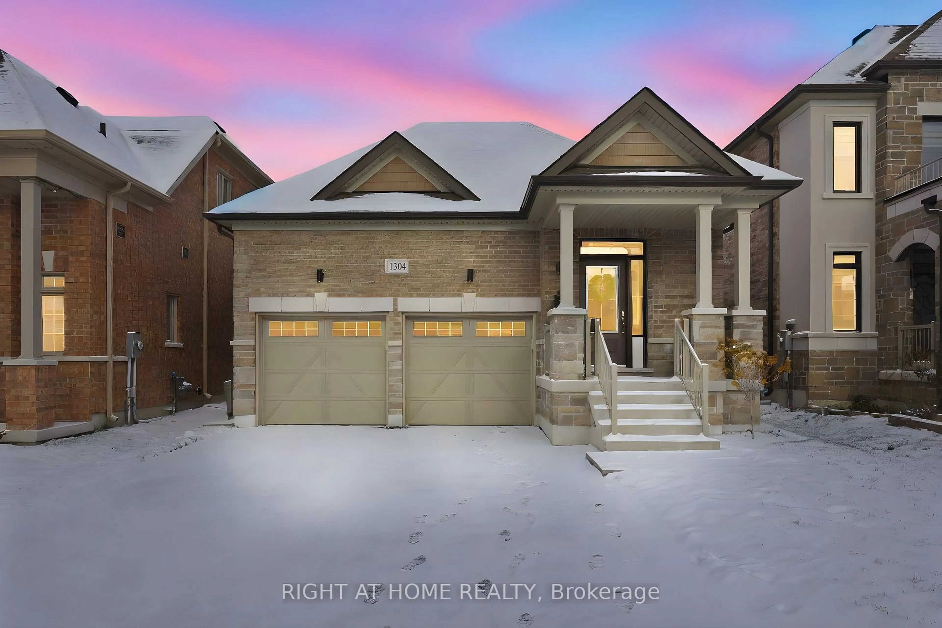 Home with brick exterior material, street for 1304 Apollo St, Oshawa Ontario L1K 3E6