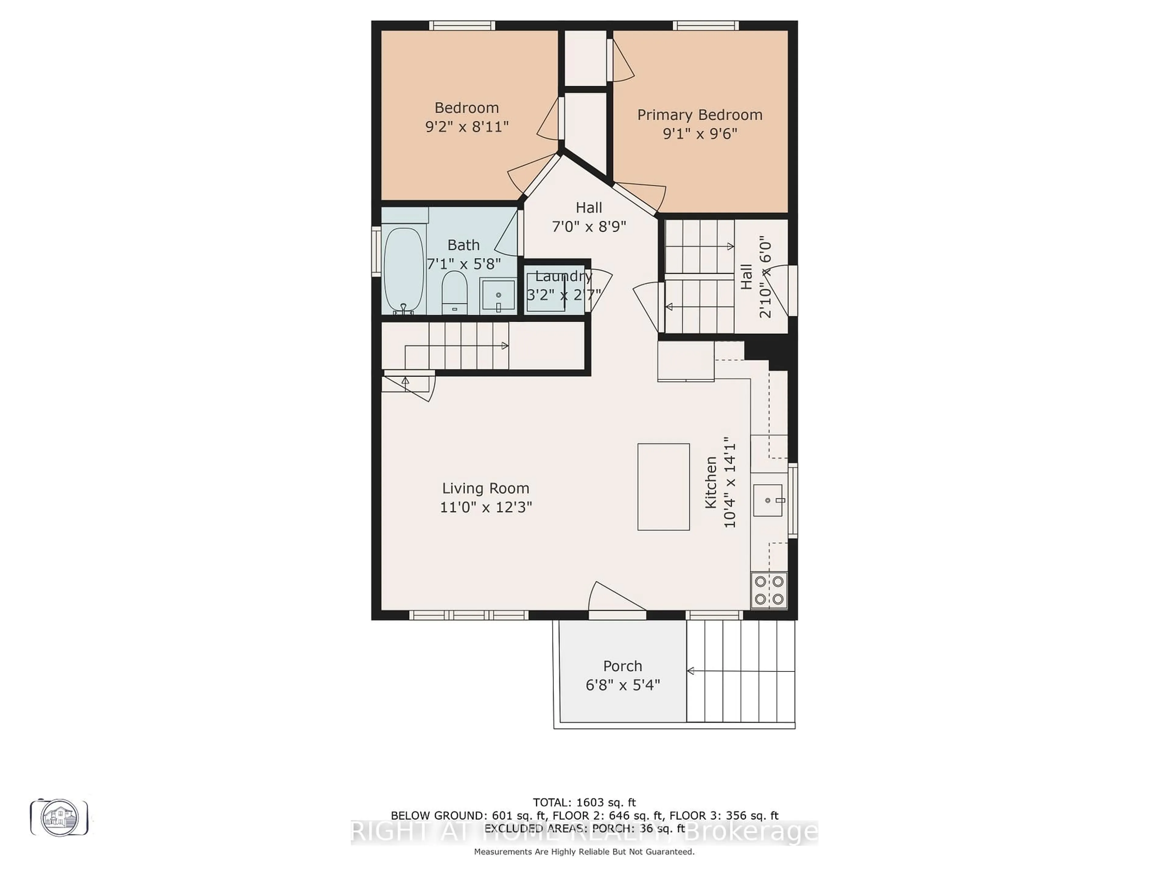 Floor plan for 961 Victoria Park Ave, Toronto Ontario M4B 2J4