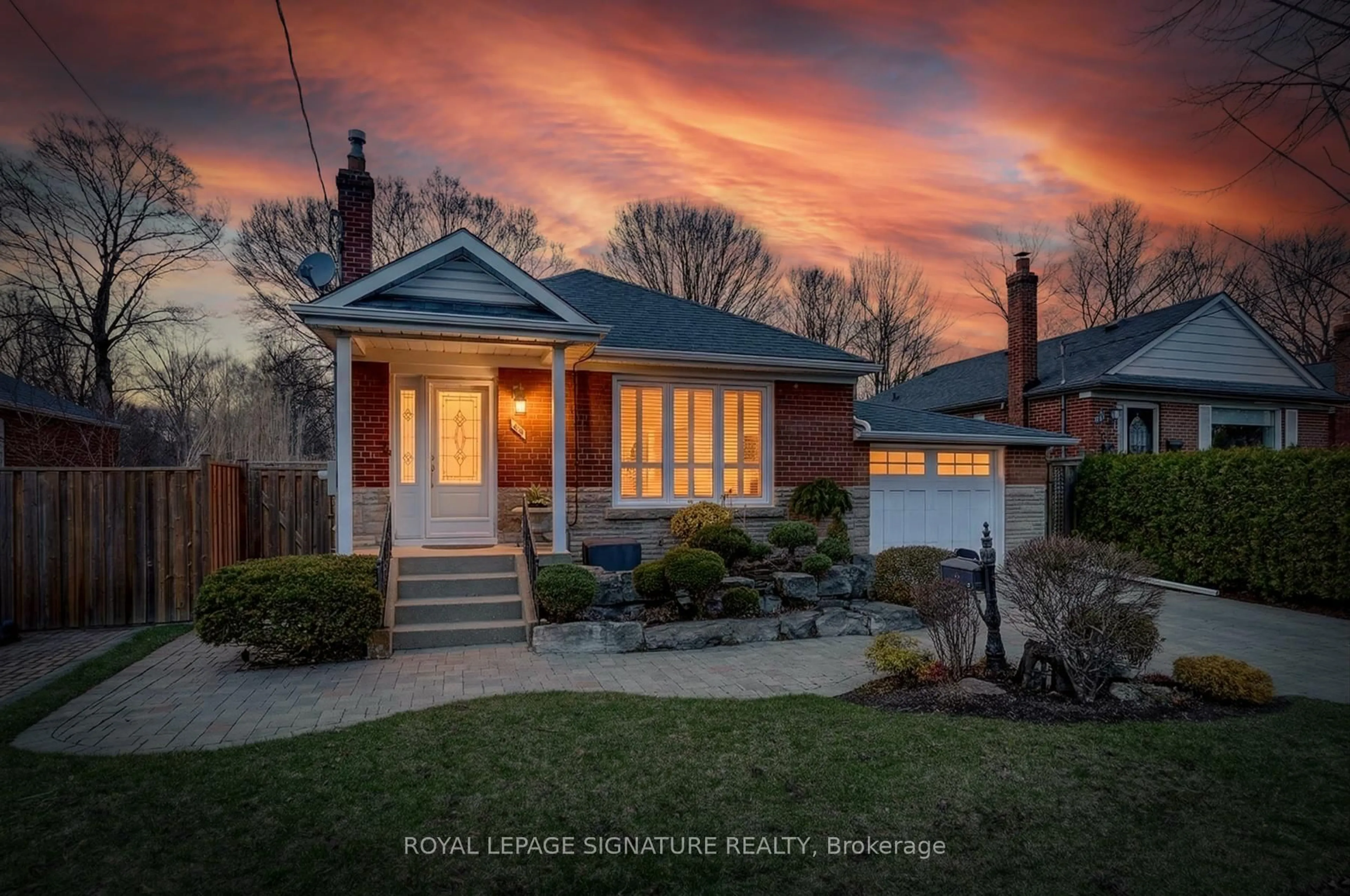 Home with brick exterior material, street for 104 Ferris Rd, Toronto Ontario M4B 1G4