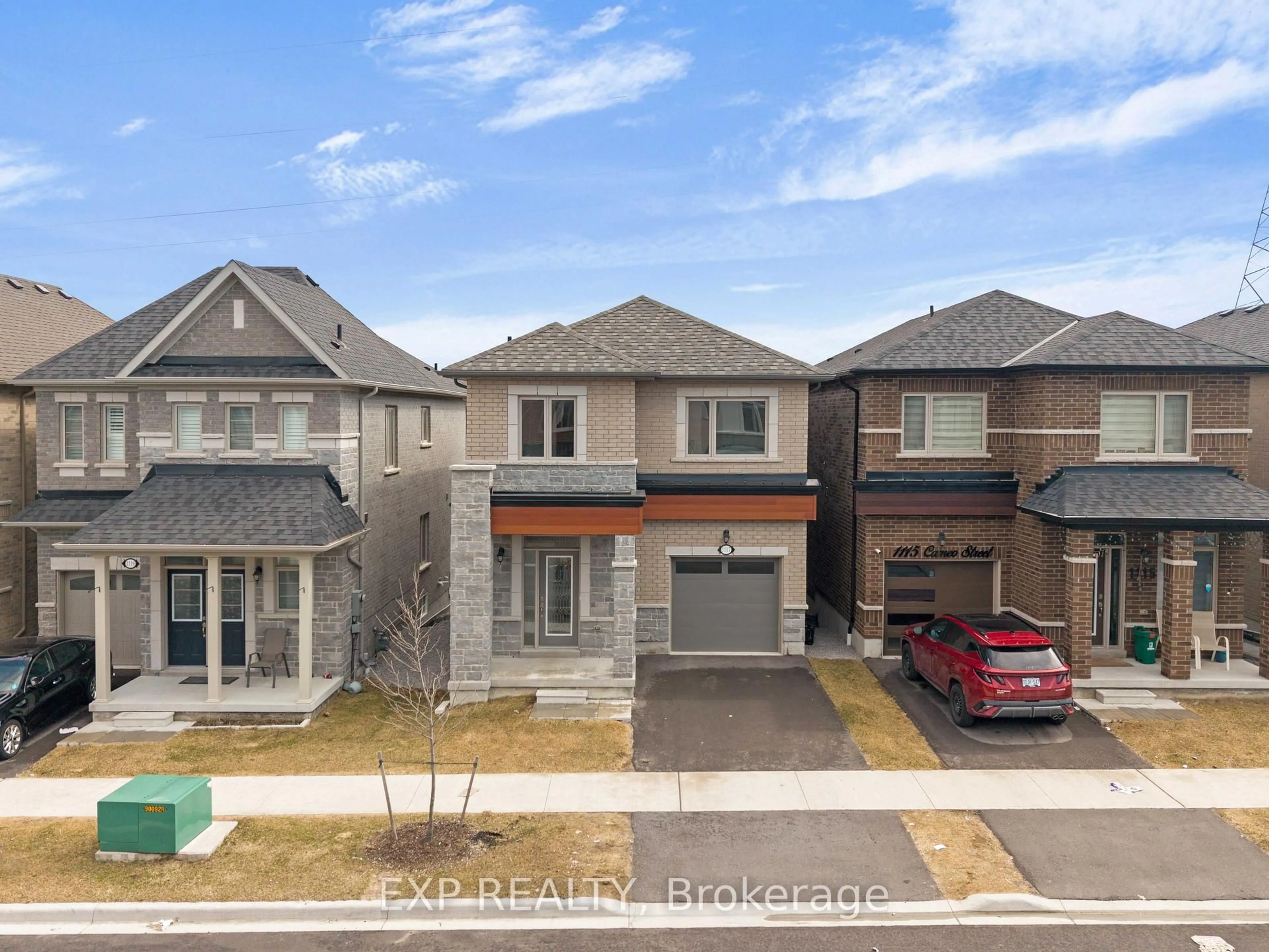 A pic from outside/outdoor area/front of a property/back of a property/a pic from drone, street for 1117 Cameo St, Pickering Ontario L1X 0L7