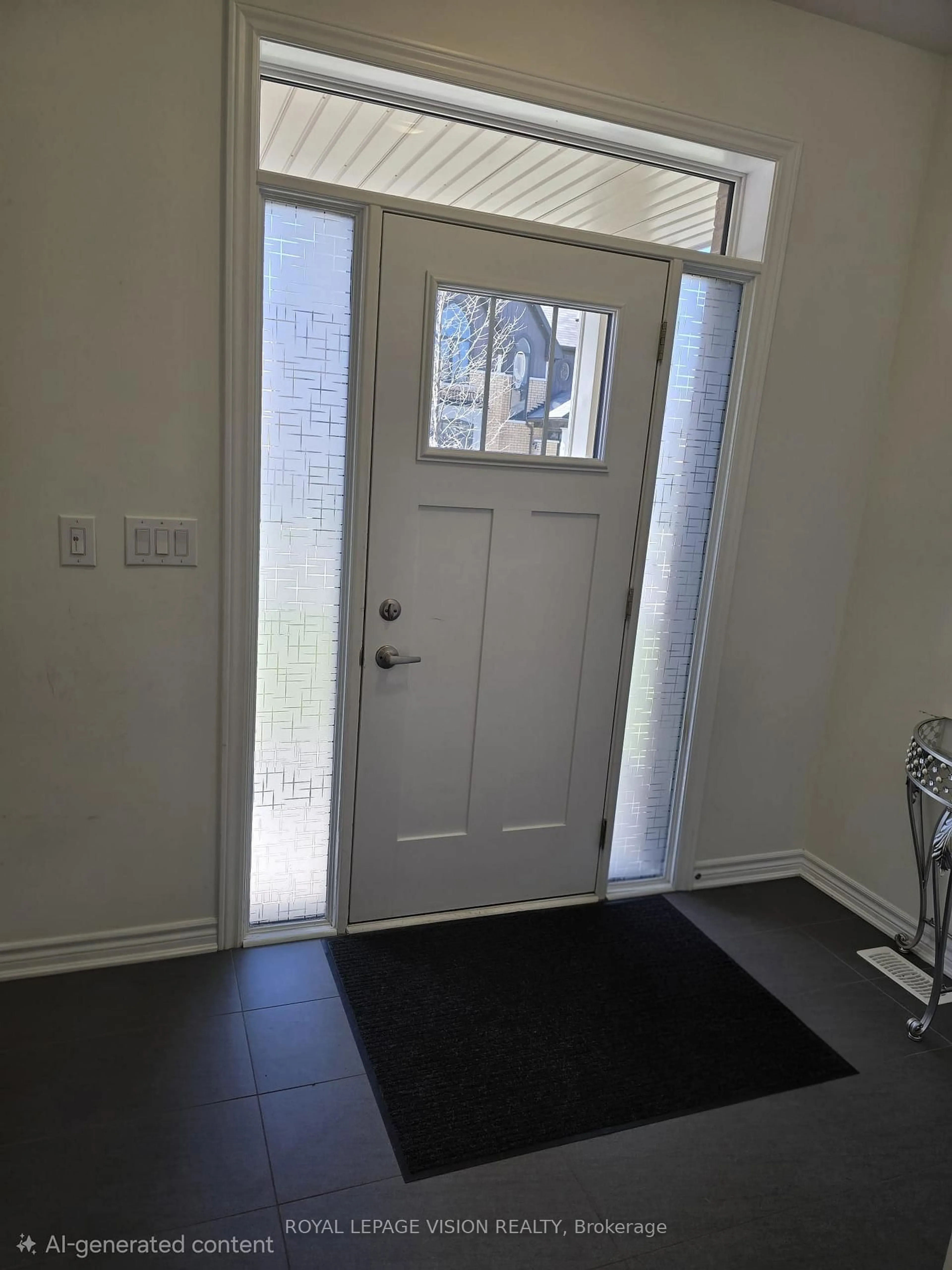 Indoor entryway for 33 Bremner St, Whitby Ontario L1R 1W5