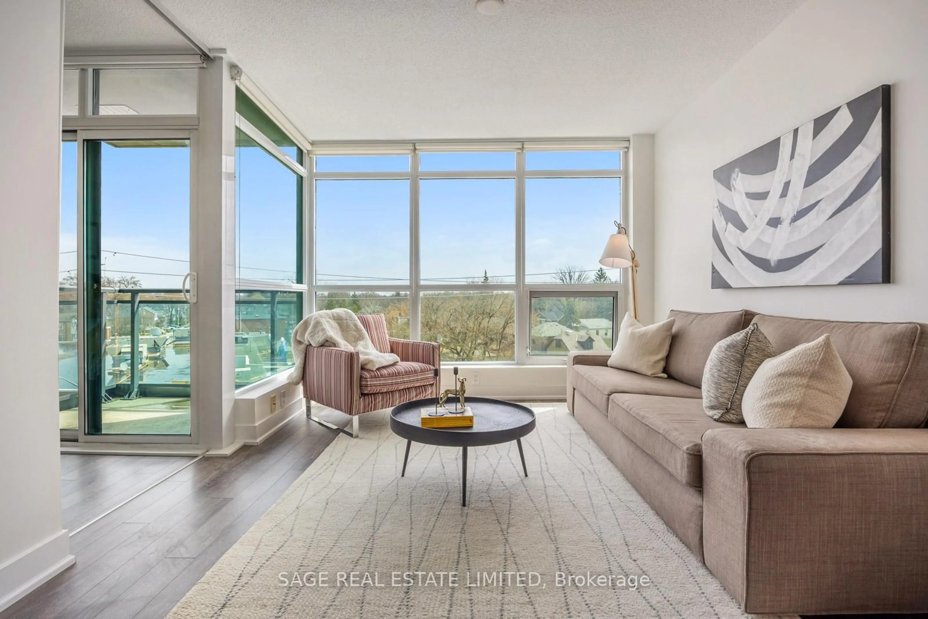 Living room with furniture, unknown for 1048 Broadview Ave #506, Toronto Ontario M4K 2B8