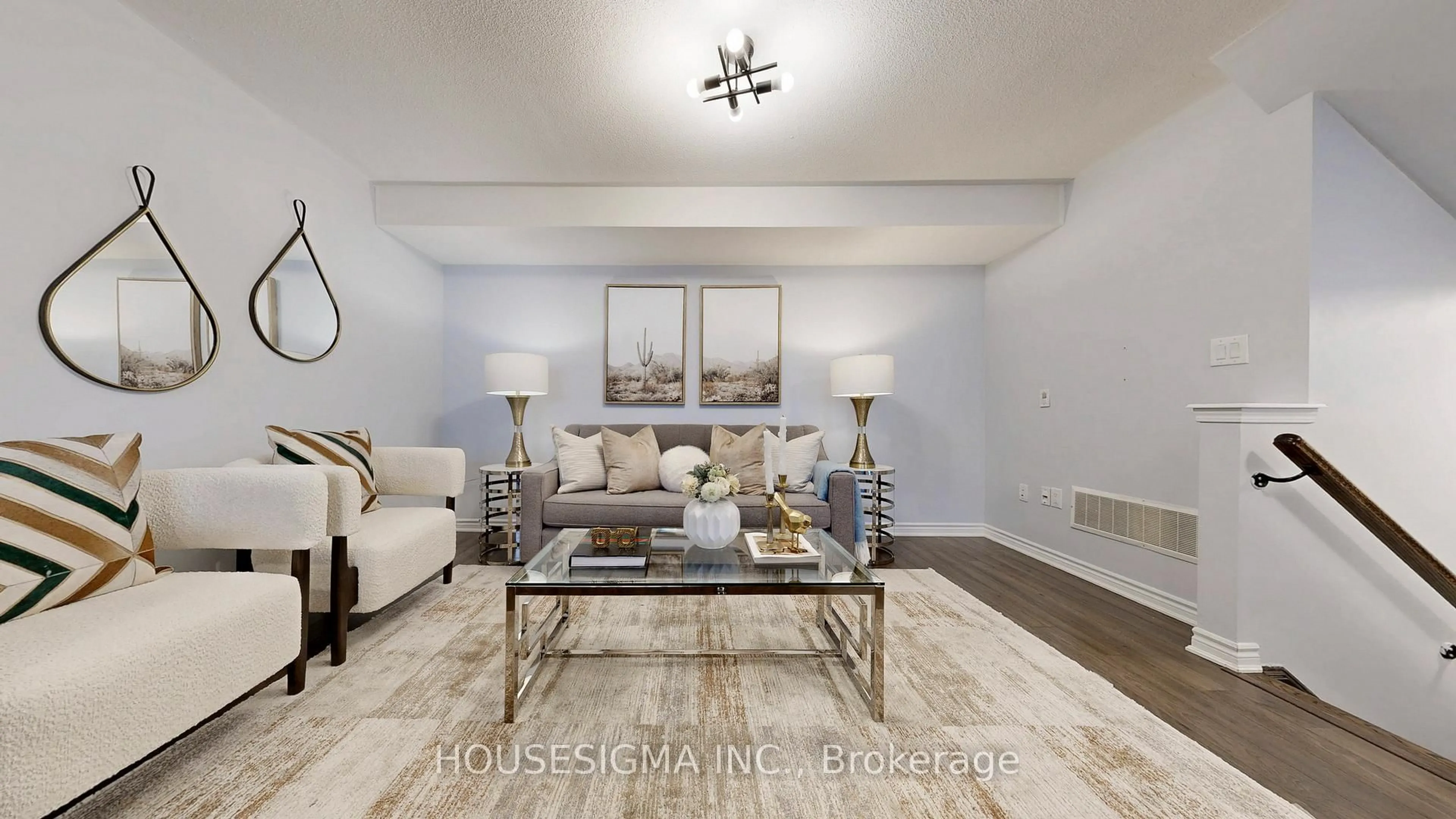 Living room with furniture, unknown for 1097 Silk St, Pickering Ontario L1X 0E1