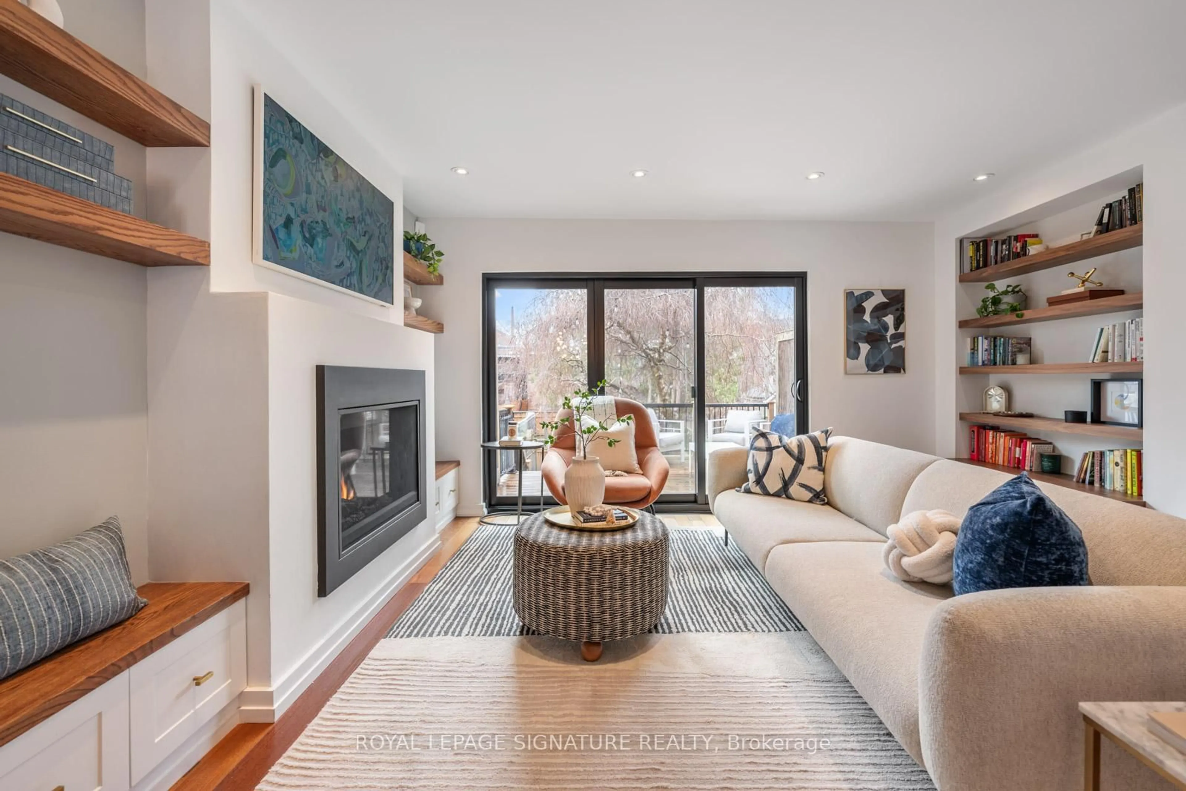 Living room with furniture, unknown for 163 Langley Ave, Toronto Ontario M4K 1B8