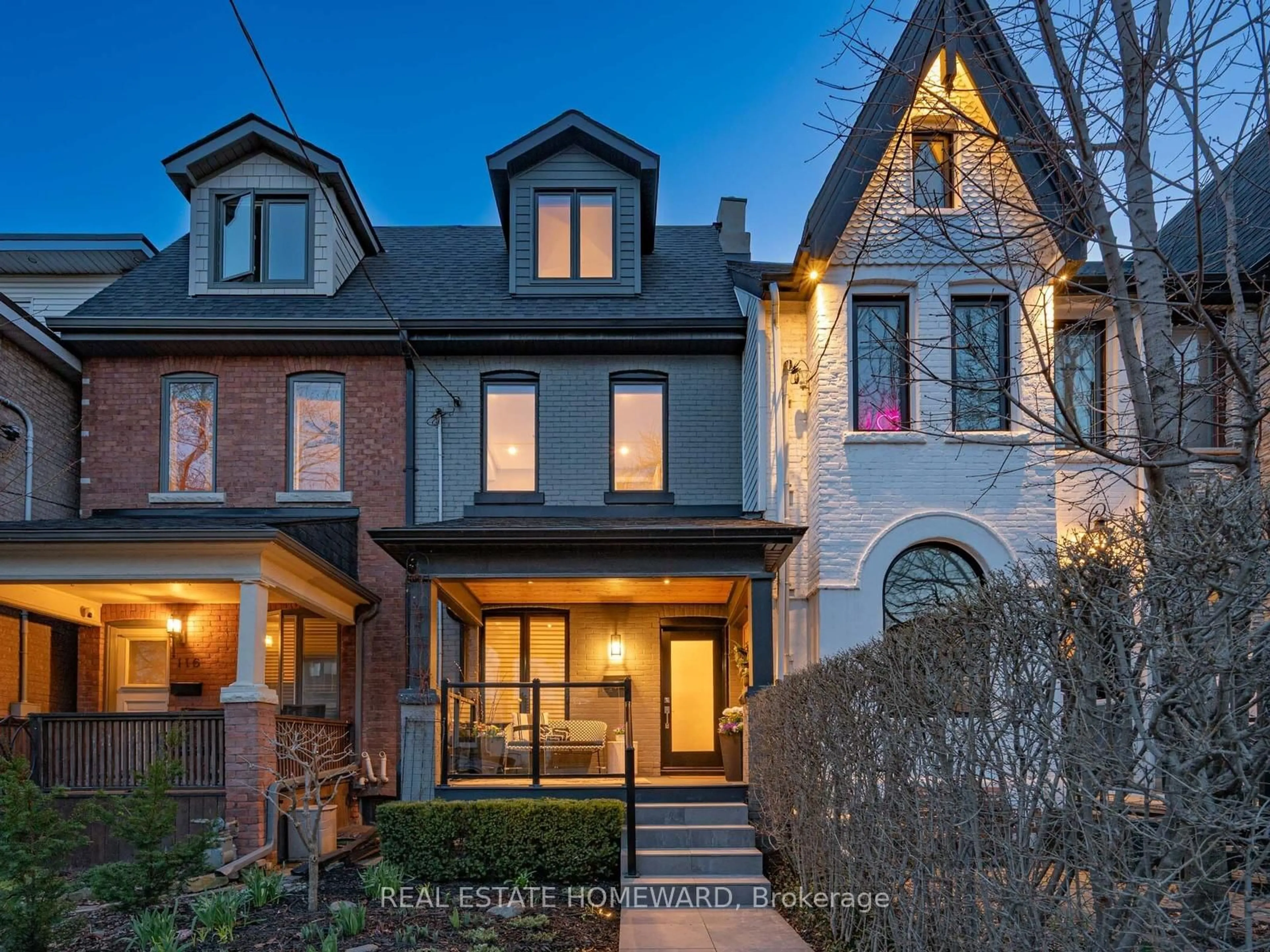 Home with brick exterior material, street for 118 Morse St, Toronto Ontario M4M 2P8