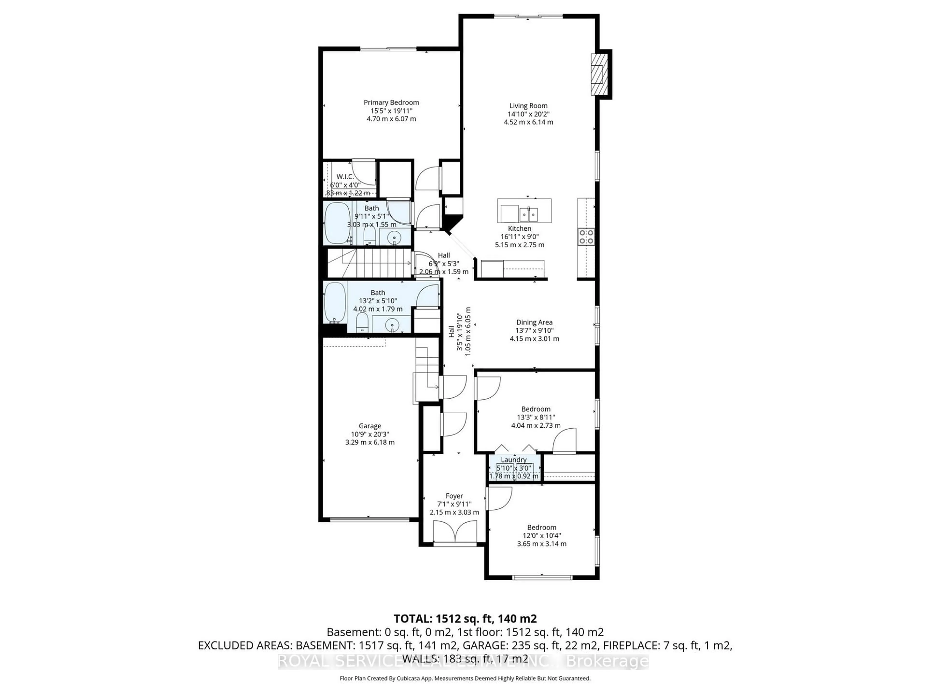 Floor plan for 350 Lakebreeze Dr #5, Clarington Ontario L1B 0A2