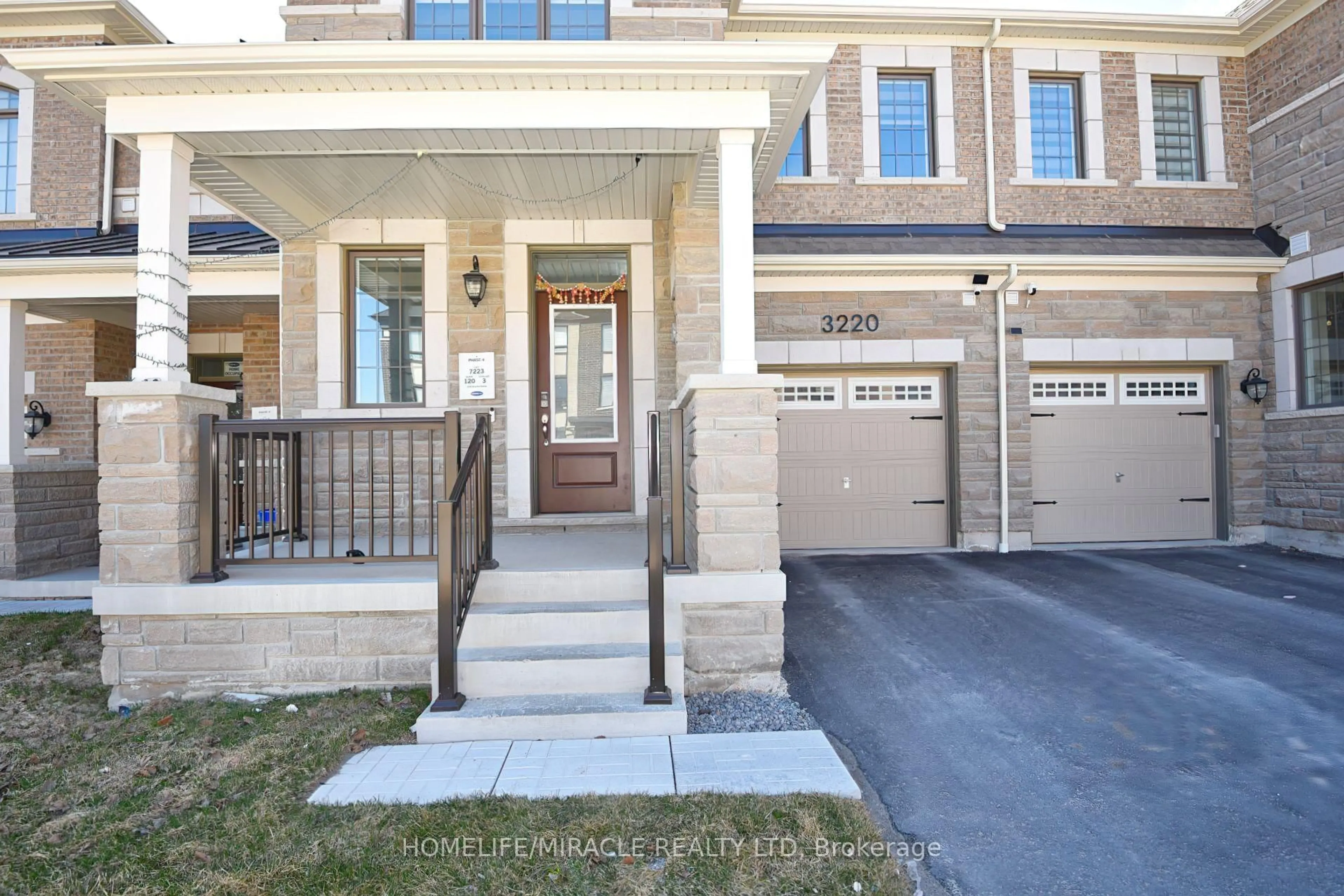Home with brick exterior material, street for 3220 Brigadier Ave, Pickering Ontario L1X 0N4