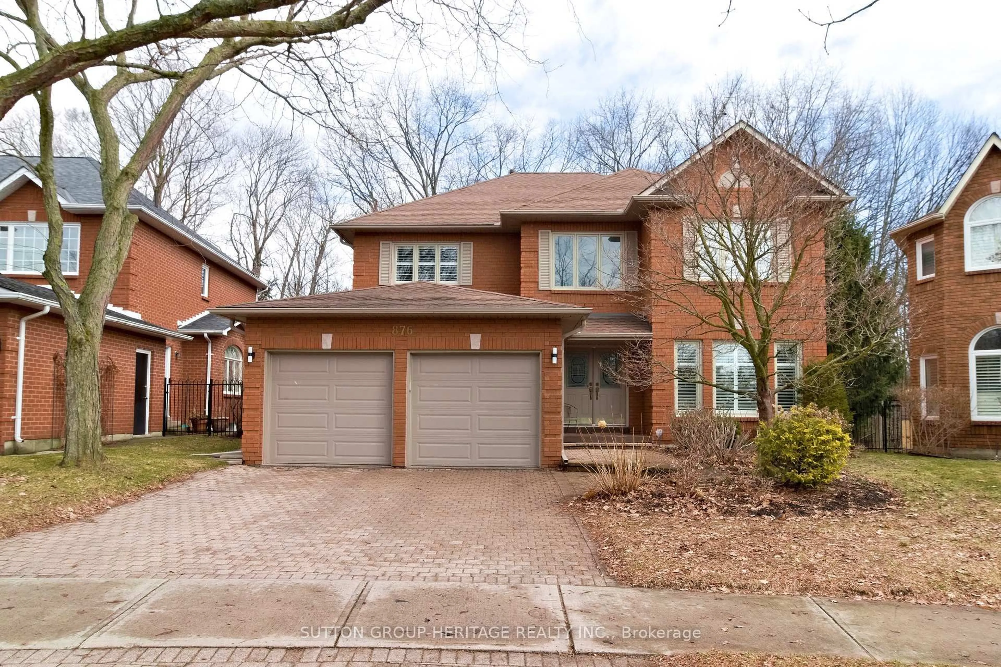 Home with brick exterior material, street for 876 Darwin Dr, Pickering Ontario L1X 2P8