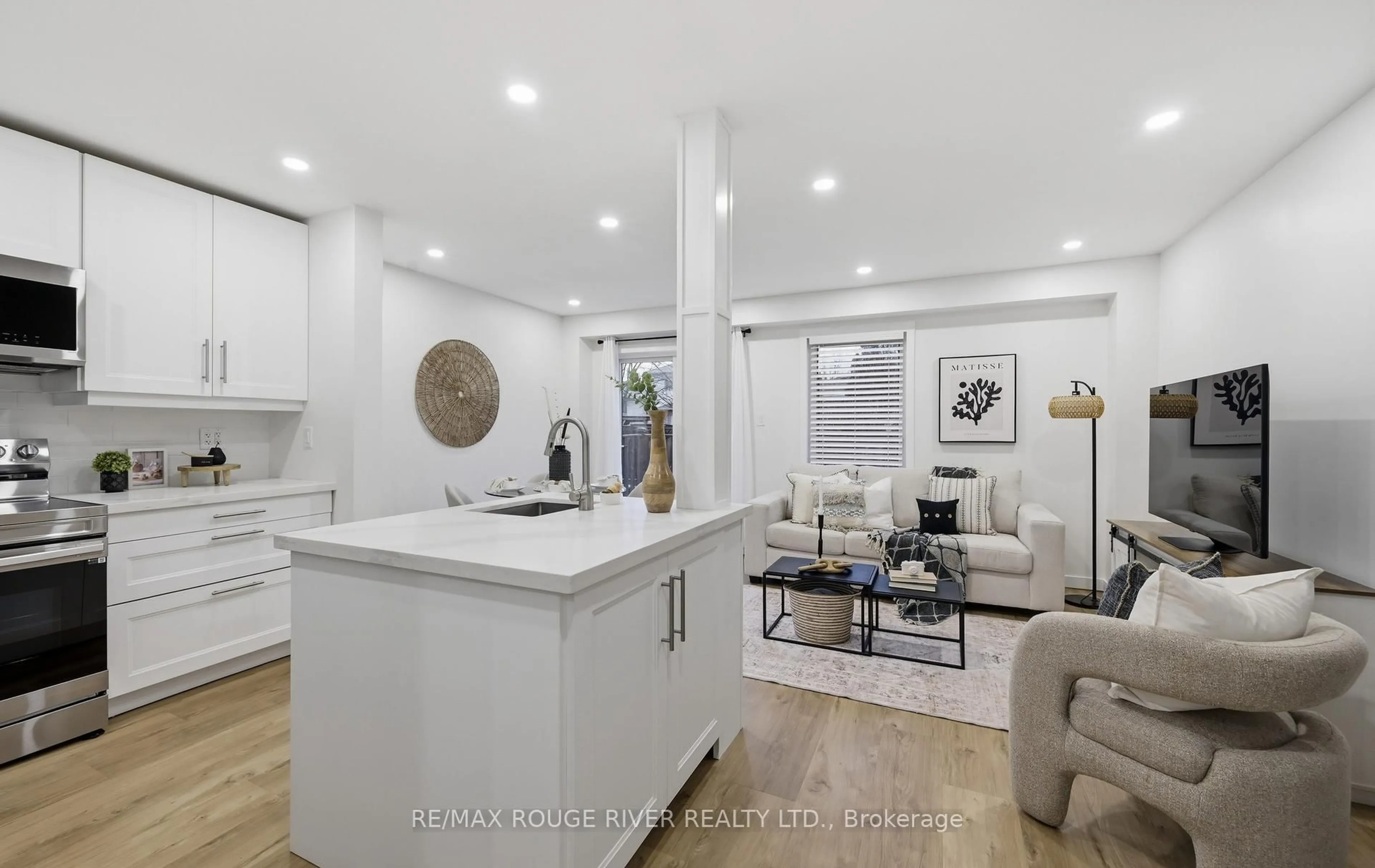 Open concept kitchen, unknown for 5 Somerscales Dr, Clarington Ontario L1C 5B6