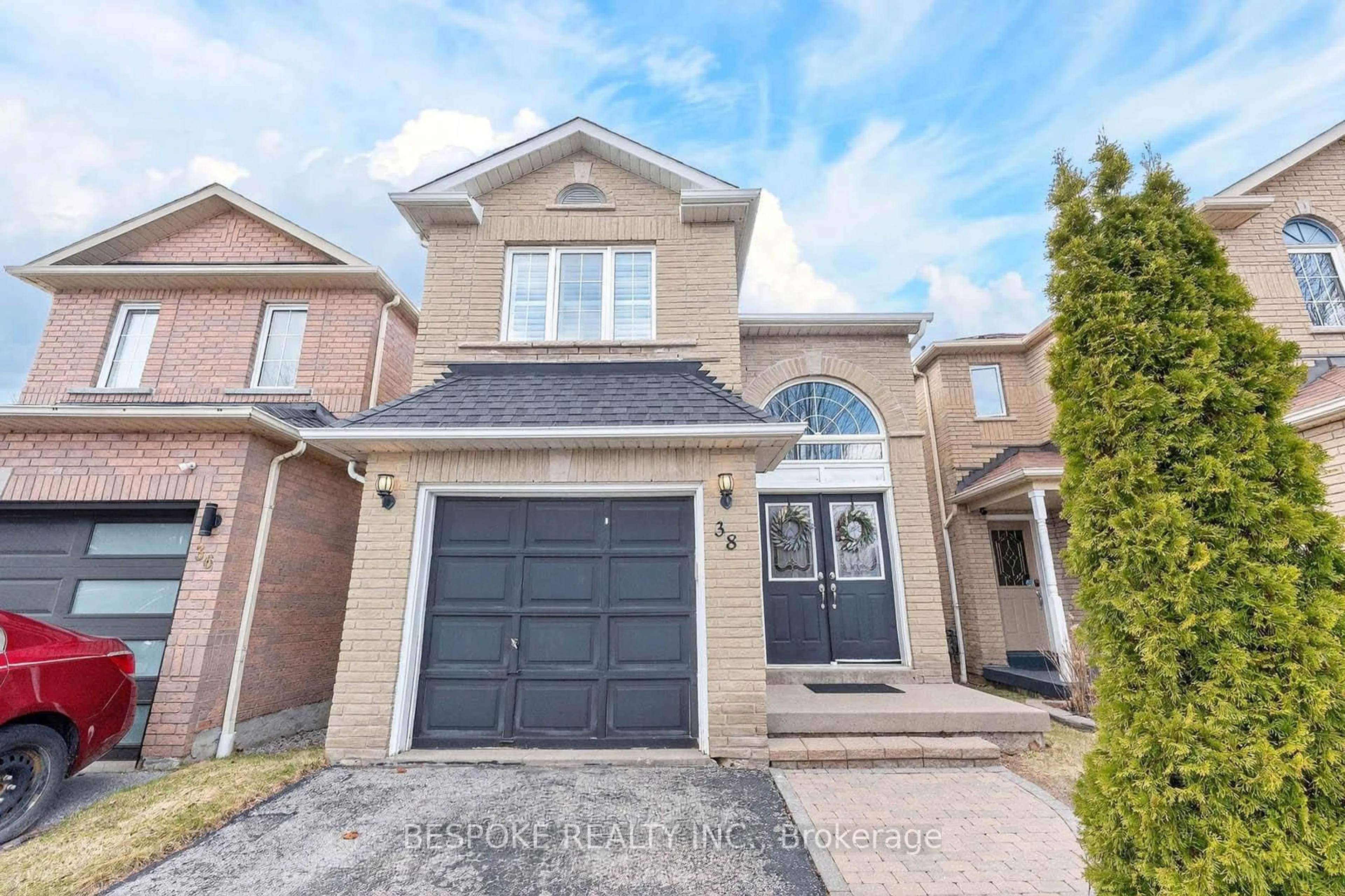 Home with brick exterior material, street for 38 Perfitt Cres, Ajax Ontario L1Z 1J3