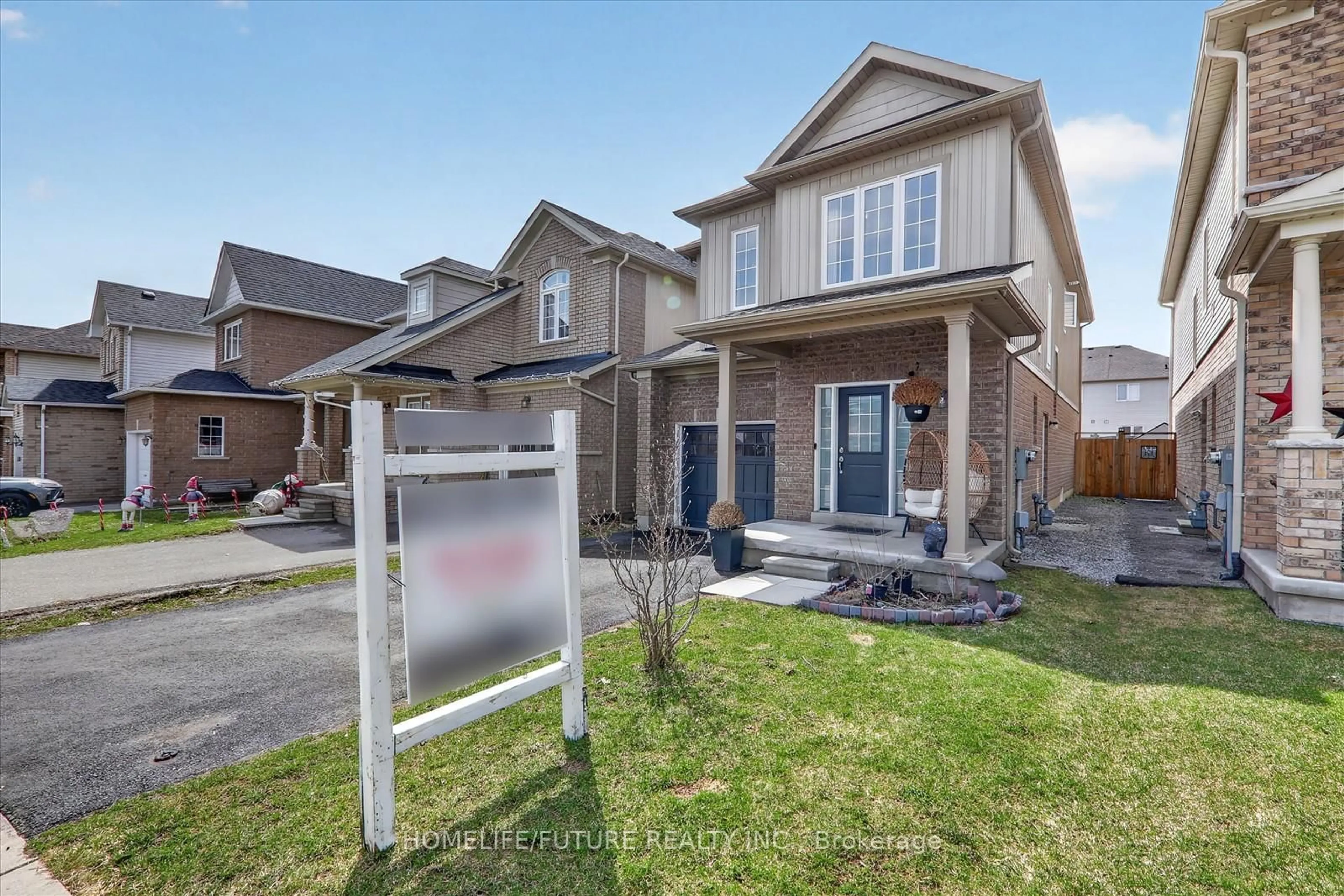 Home with brick exterior material, street for 36 Cotton St, Clarington Ontario L1C 5H2