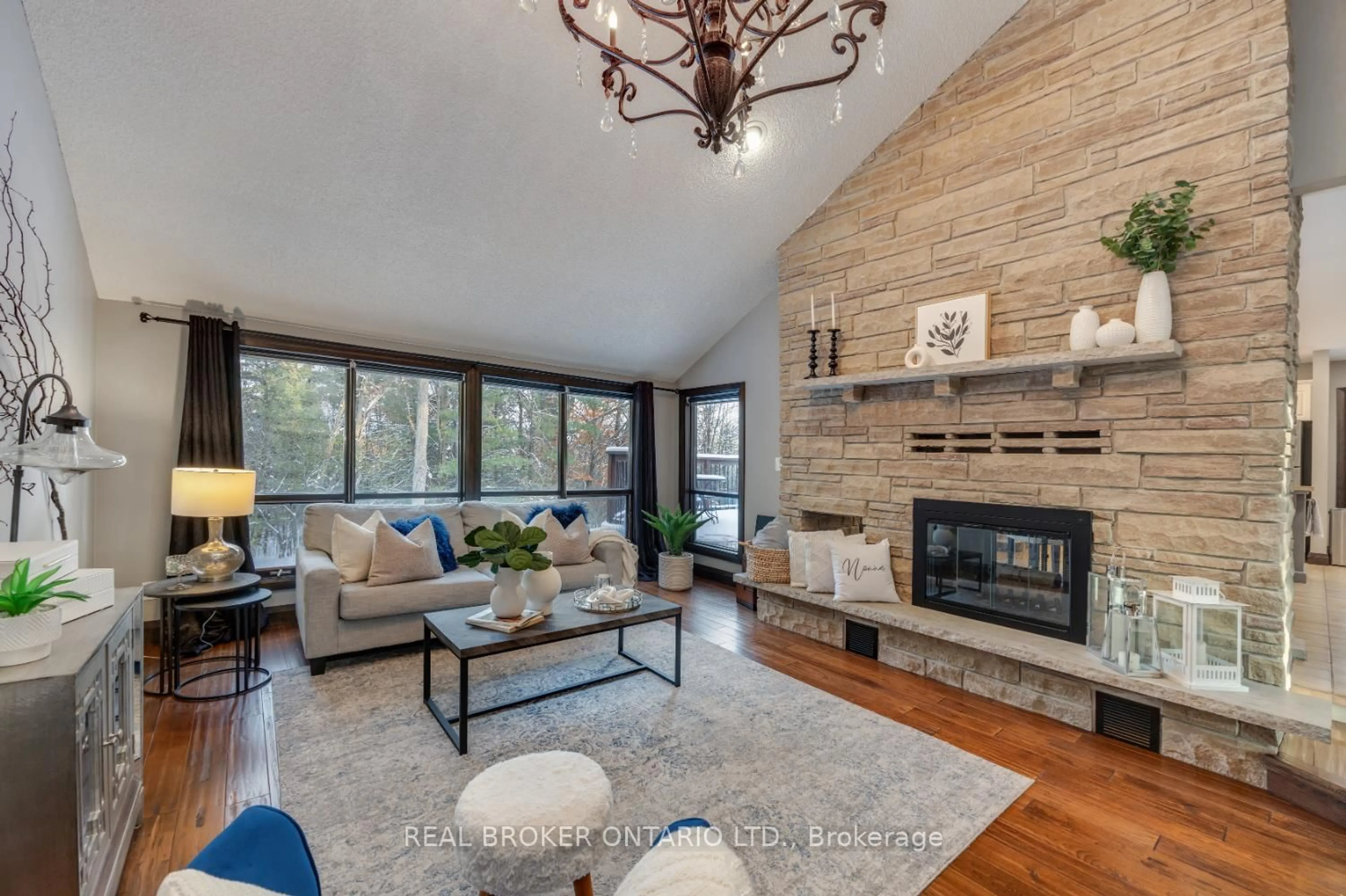 Living room with furniture, unknown for 5 Sumac Rd, Clarington Ontario L0B 1B0