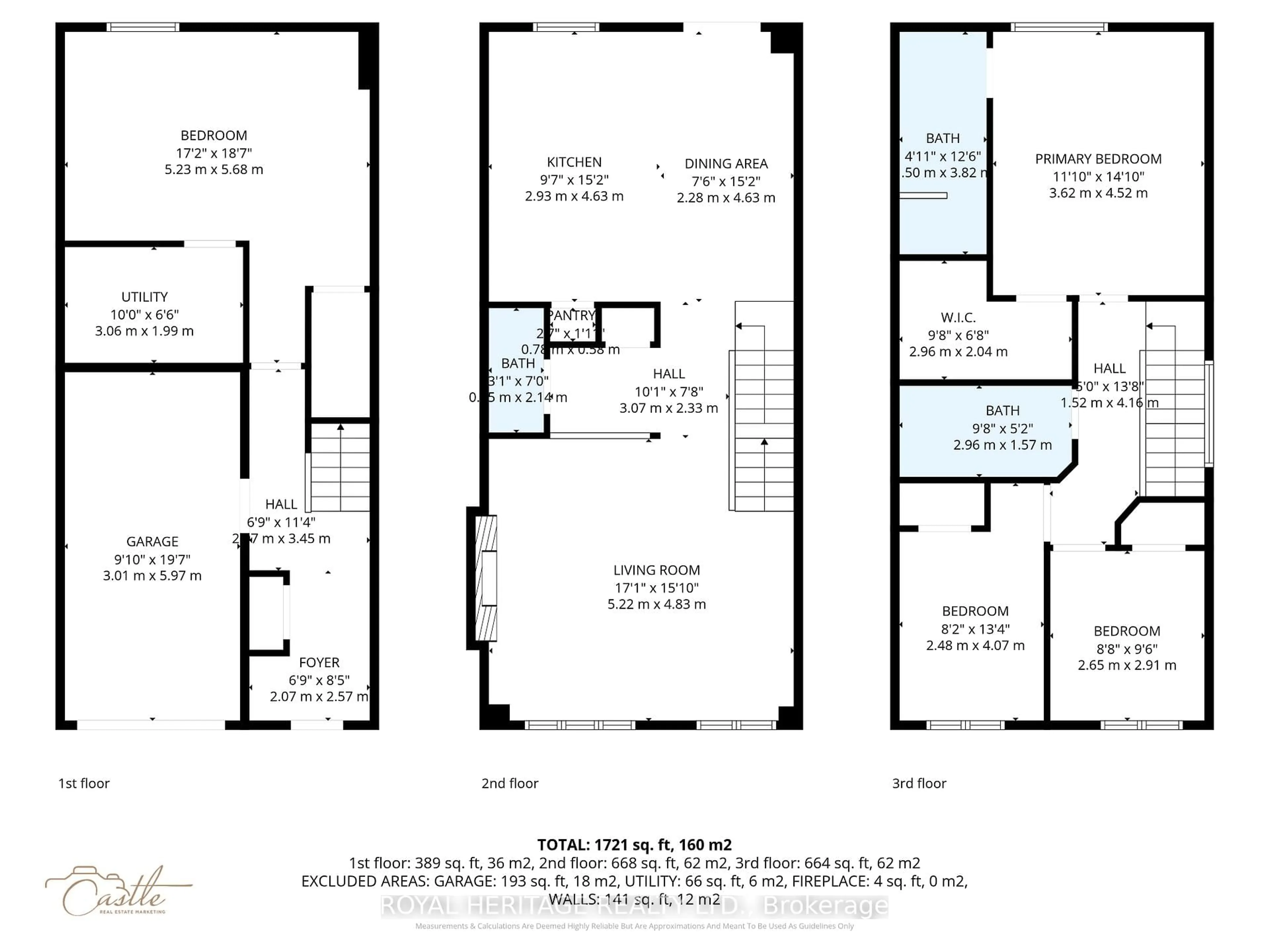Floor plan for 17 Ken Bromley Lane, Clarington Ontario L1C 0S4