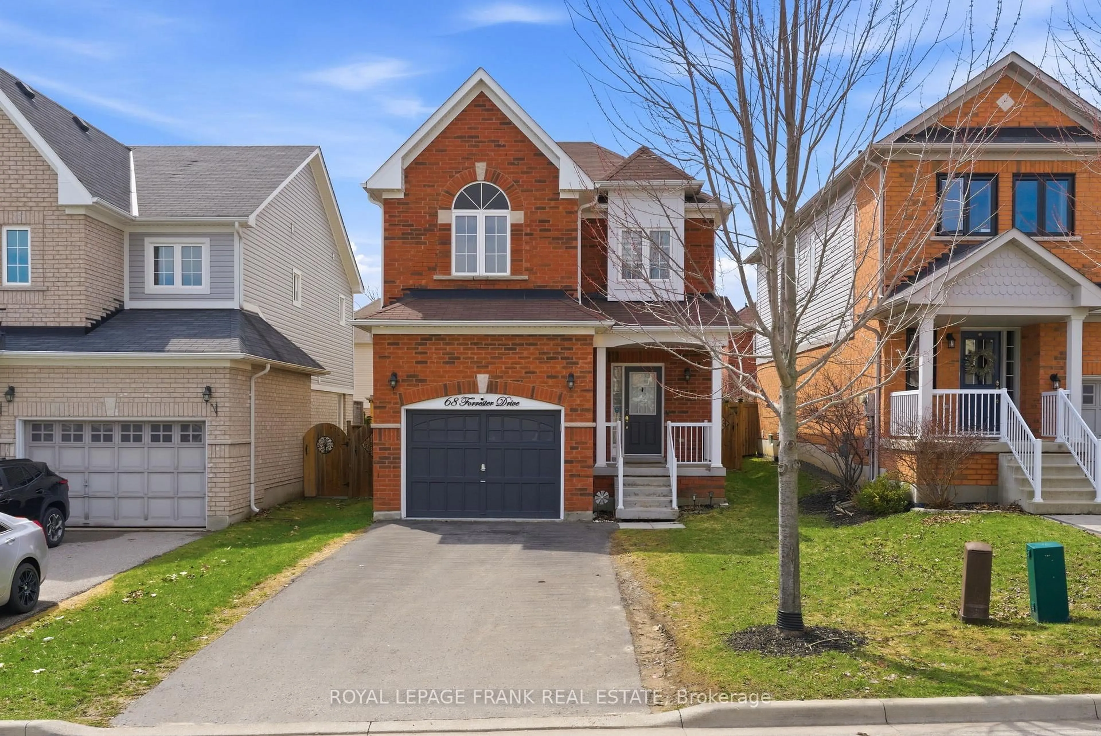 Home with brick exterior material, street for 68 Forrester Dr, Clarington Ontario L1C 0K1