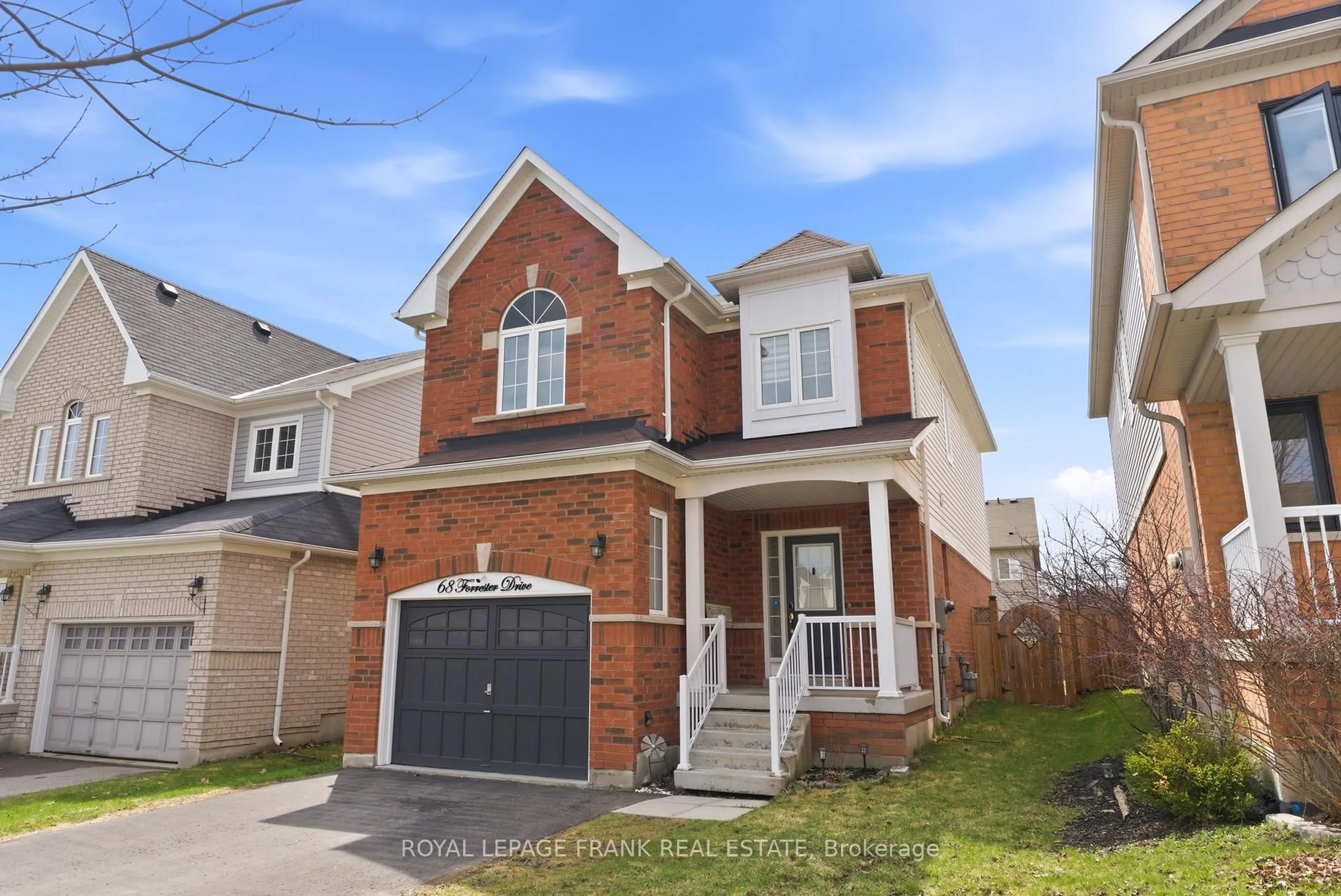 Home with brick exterior material, street for 68 Forrester Dr, Clarington Ontario L1C 0K1