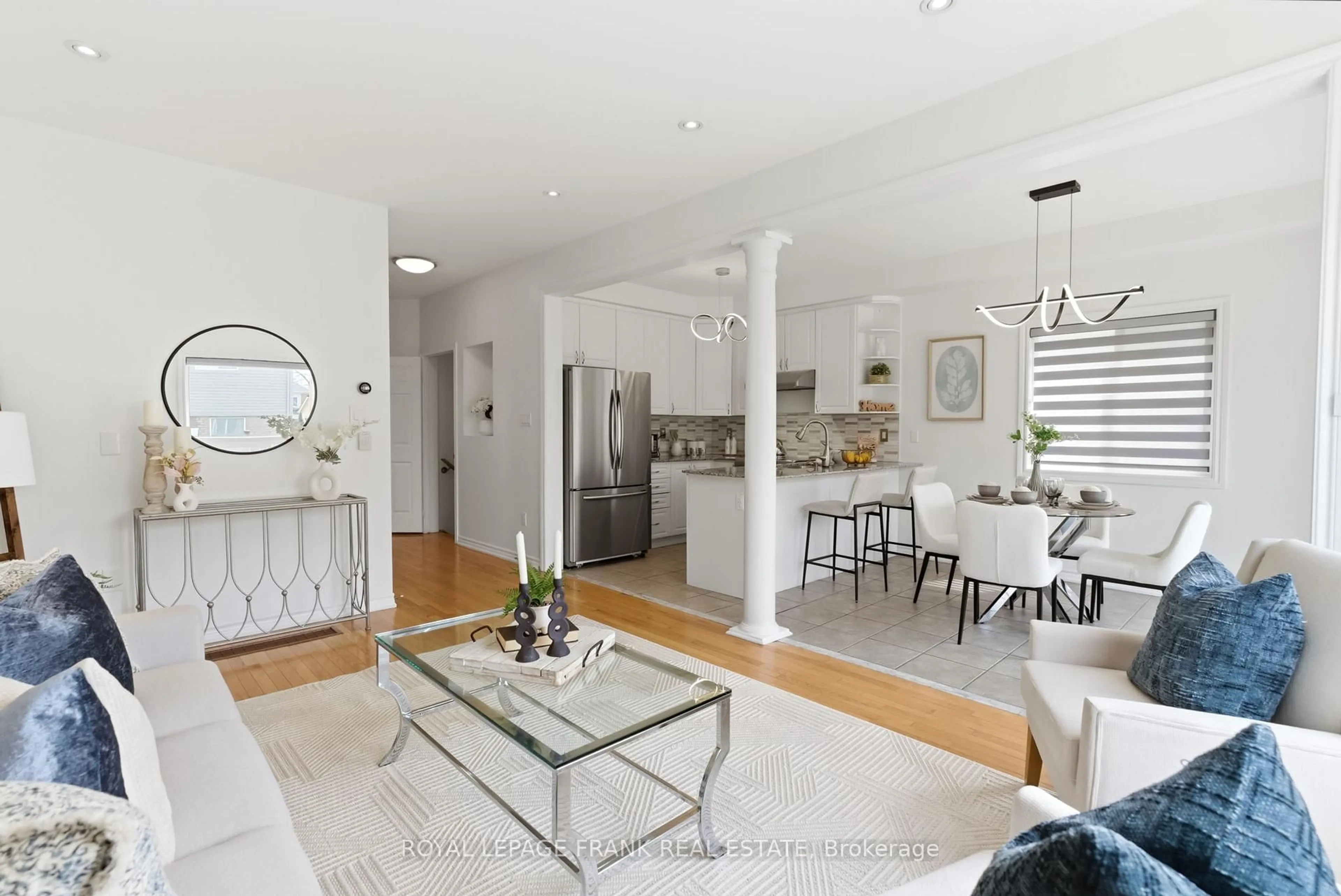 Open concept kitchen, unknown for 68 Forrester Dr, Clarington Ontario L1C 0K1