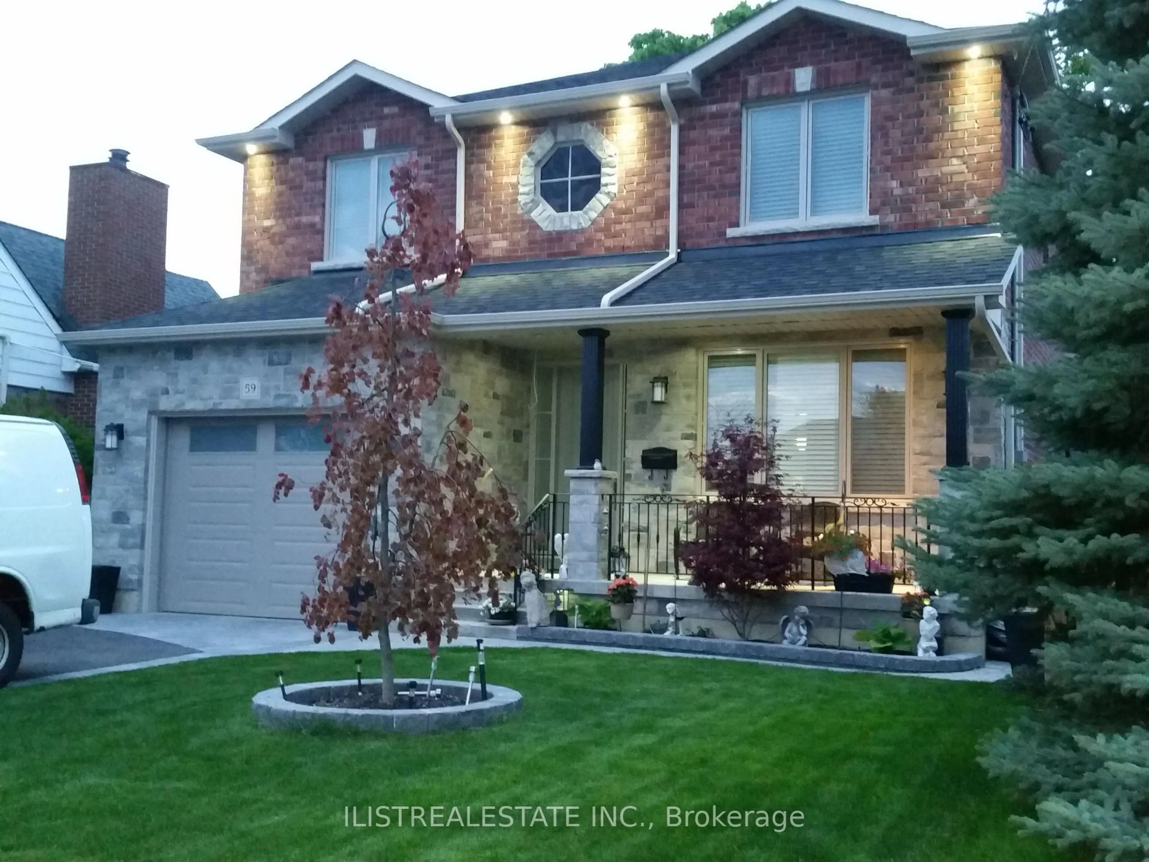 Home with brick exterior material, street for 59 Princemere Cres, Toronto Ontario M1R 3X1