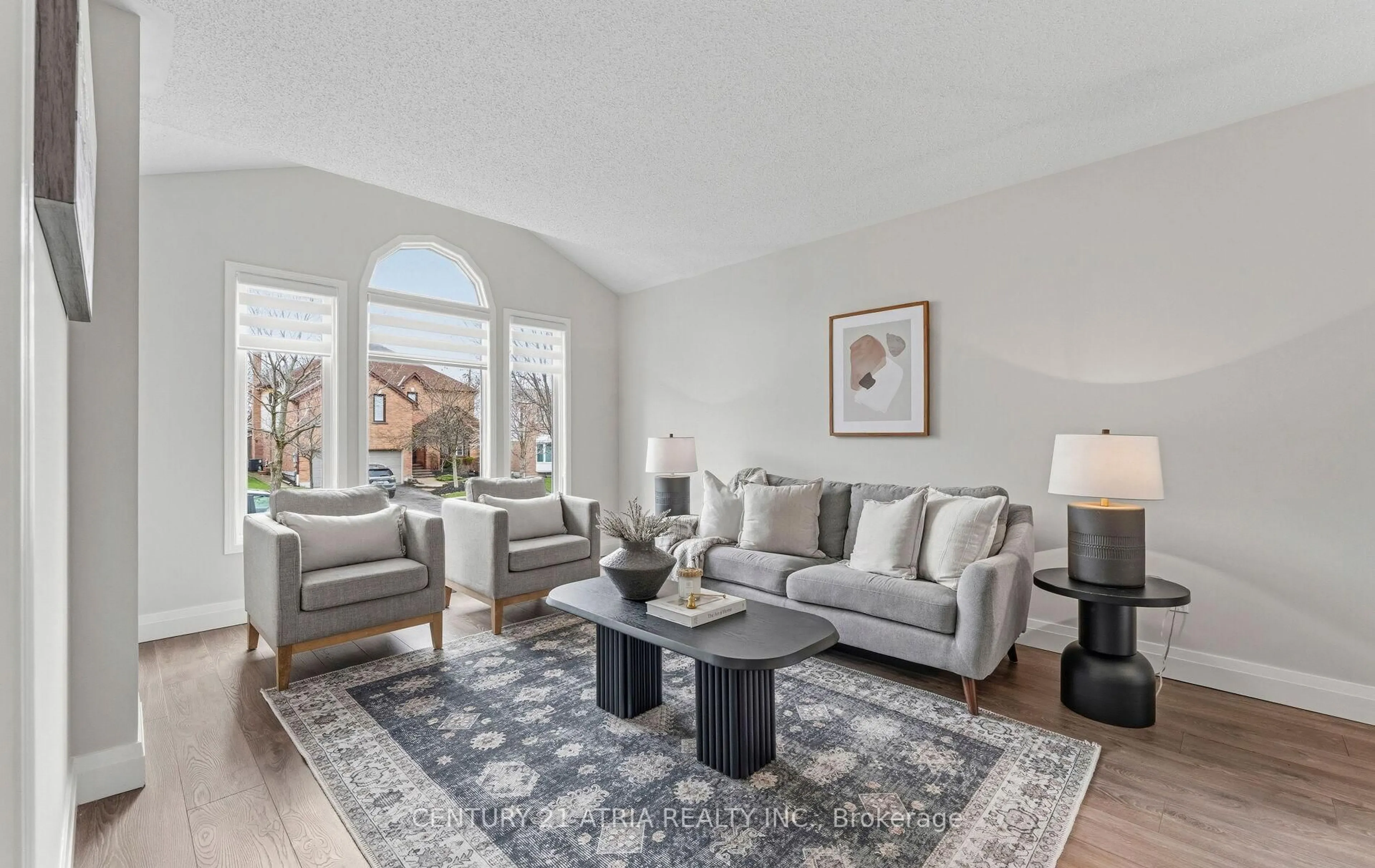 Living room with furniture, unknown for 18 Elmeroy Crt, Whitby Ontario L1N 8A4