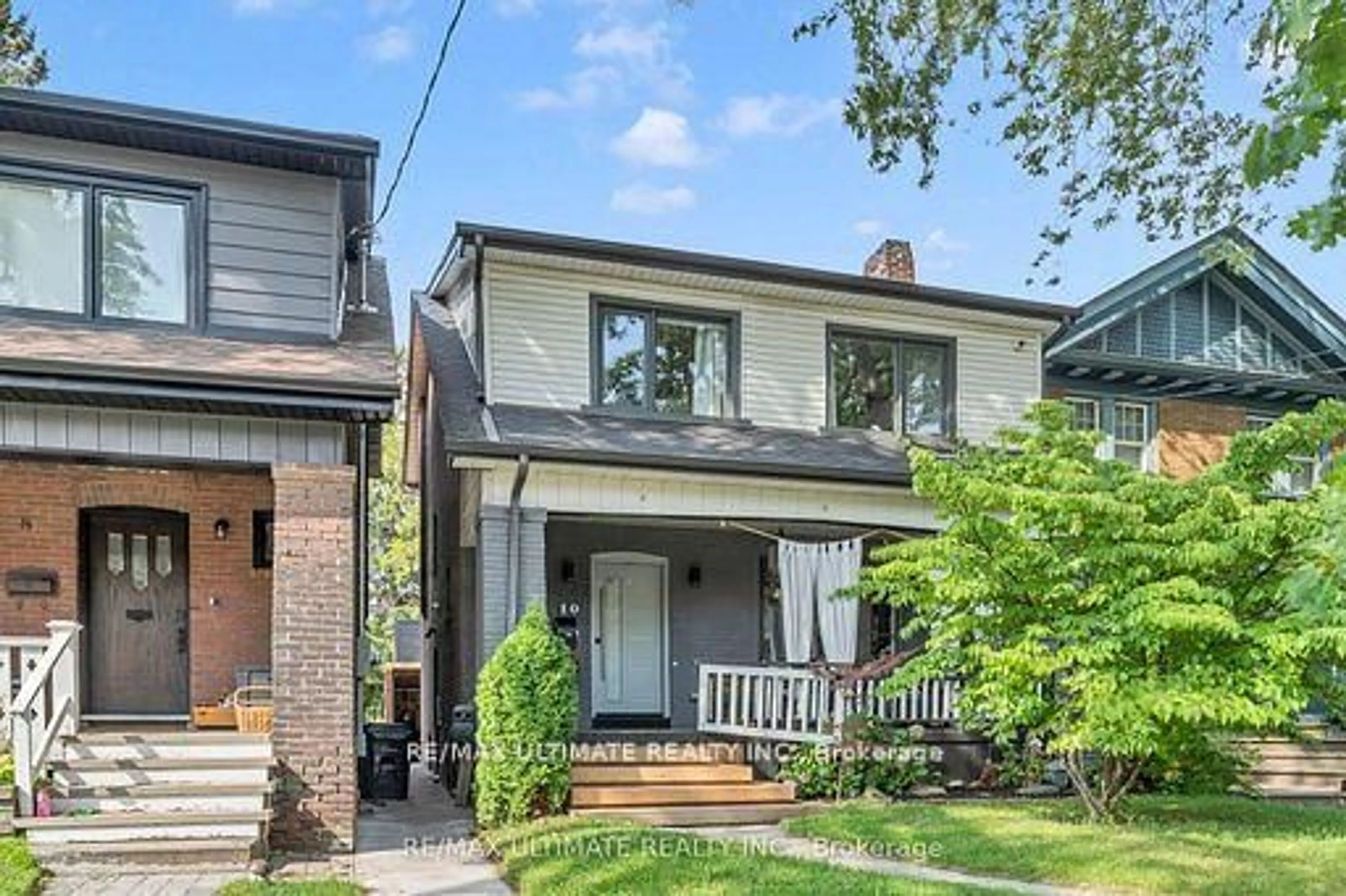 Home with brick exterior material, street for 10 Oakdene Cres, Toronto Ontario M4J 4H9
