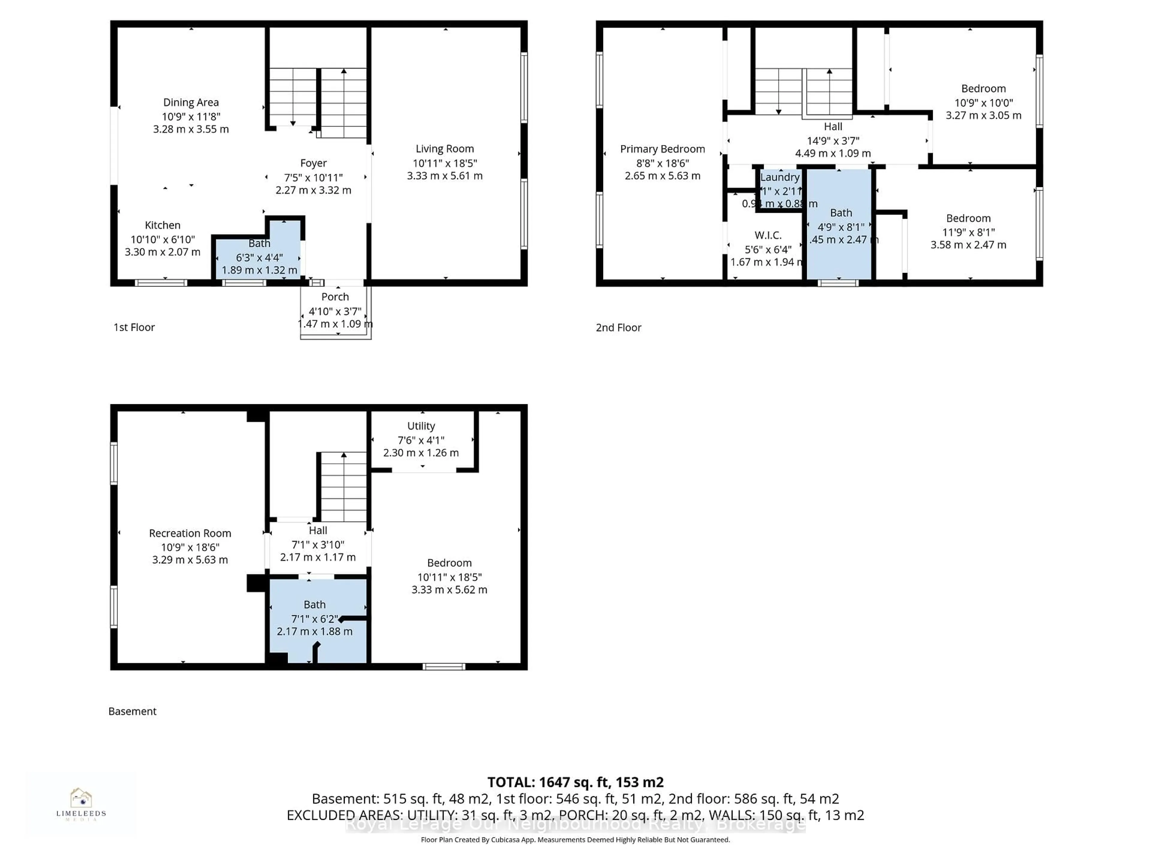 Floor plan for 75 Little Ave, Clarington Ontario L1C 1J9