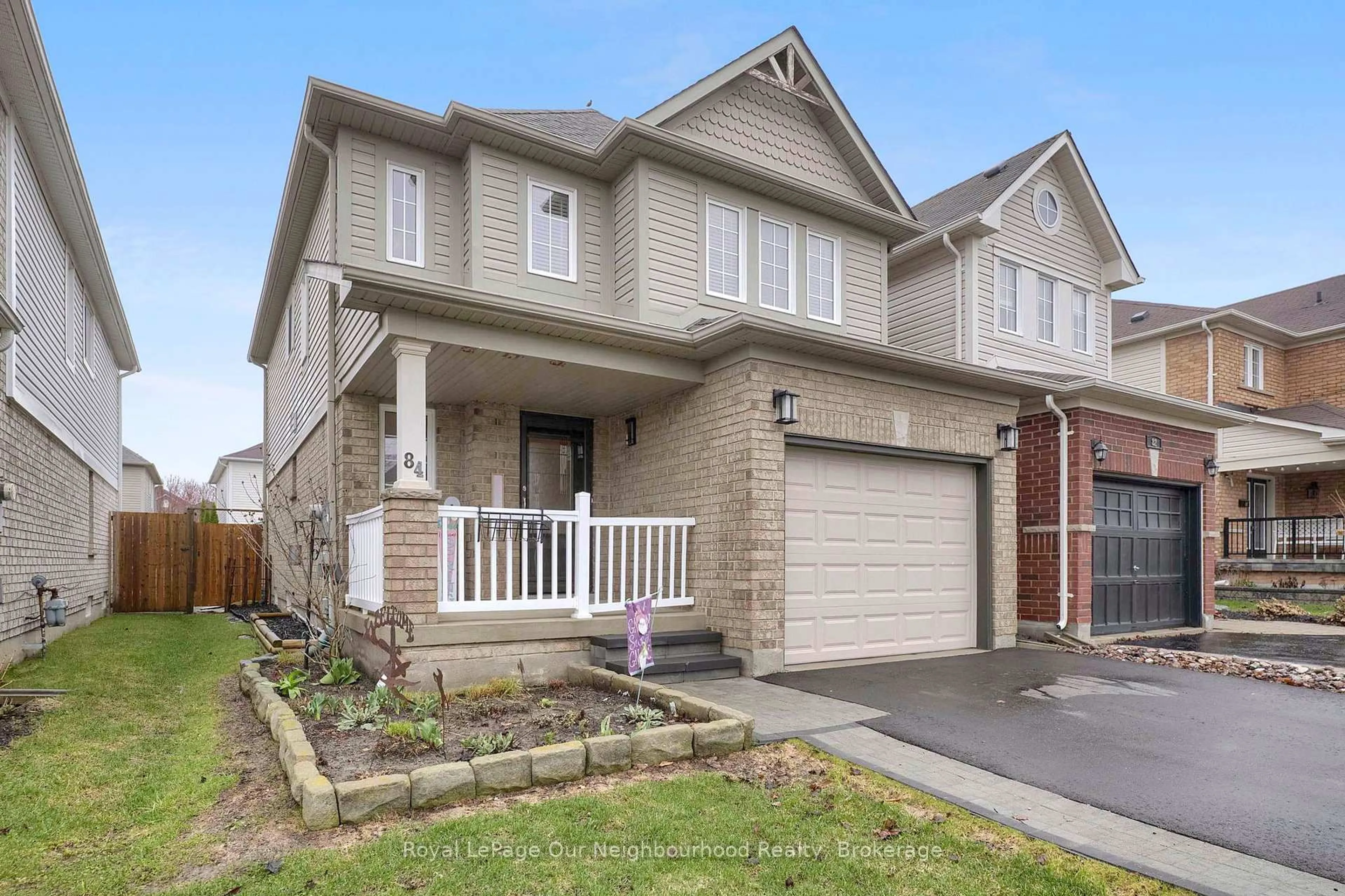 Home with brick exterior material, street for 84 Swindells St, Clarington Ontario L1C 0C8