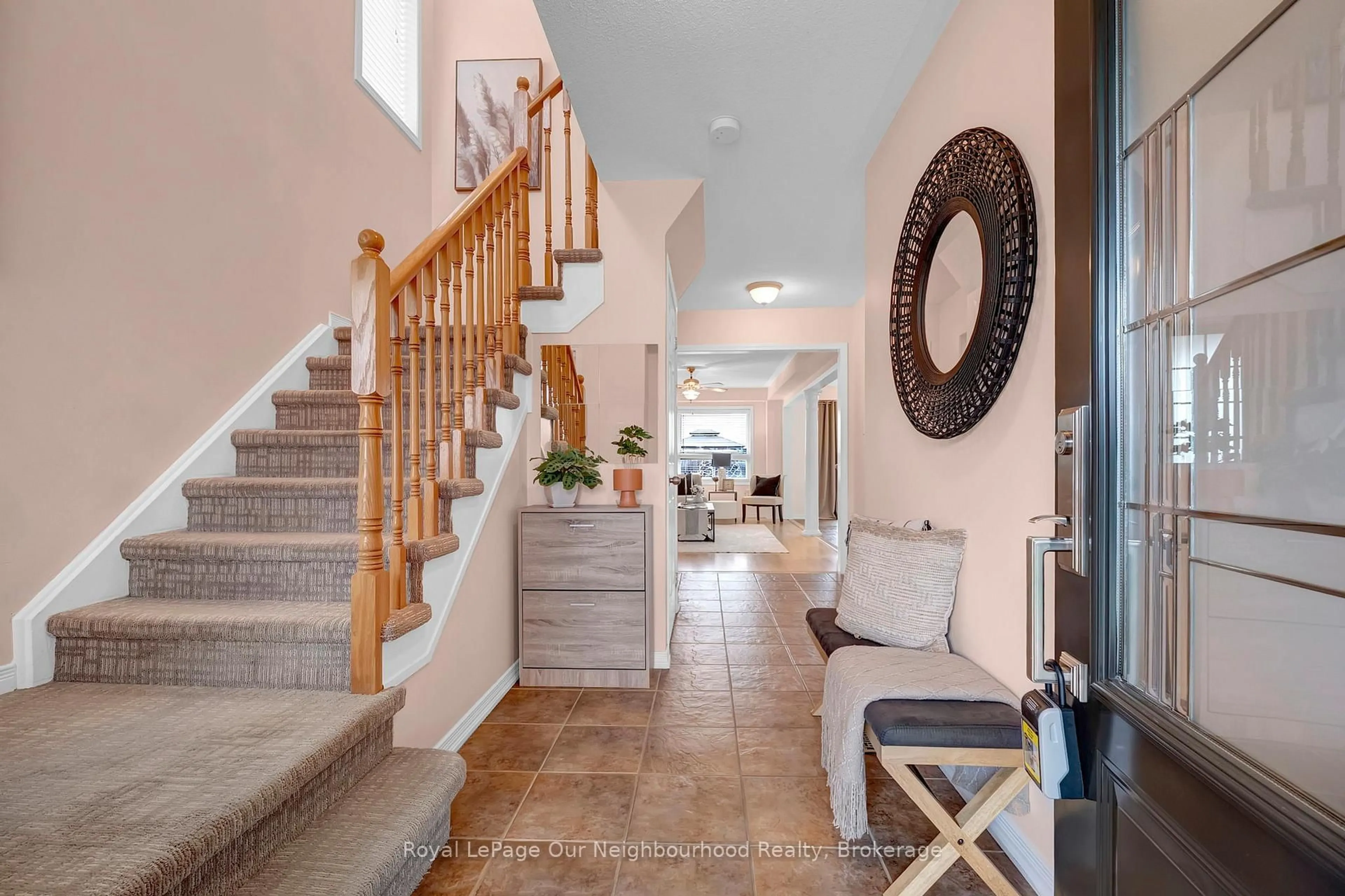 Indoor entryway for 84 Swindells St, Clarington Ontario L1C 0C8