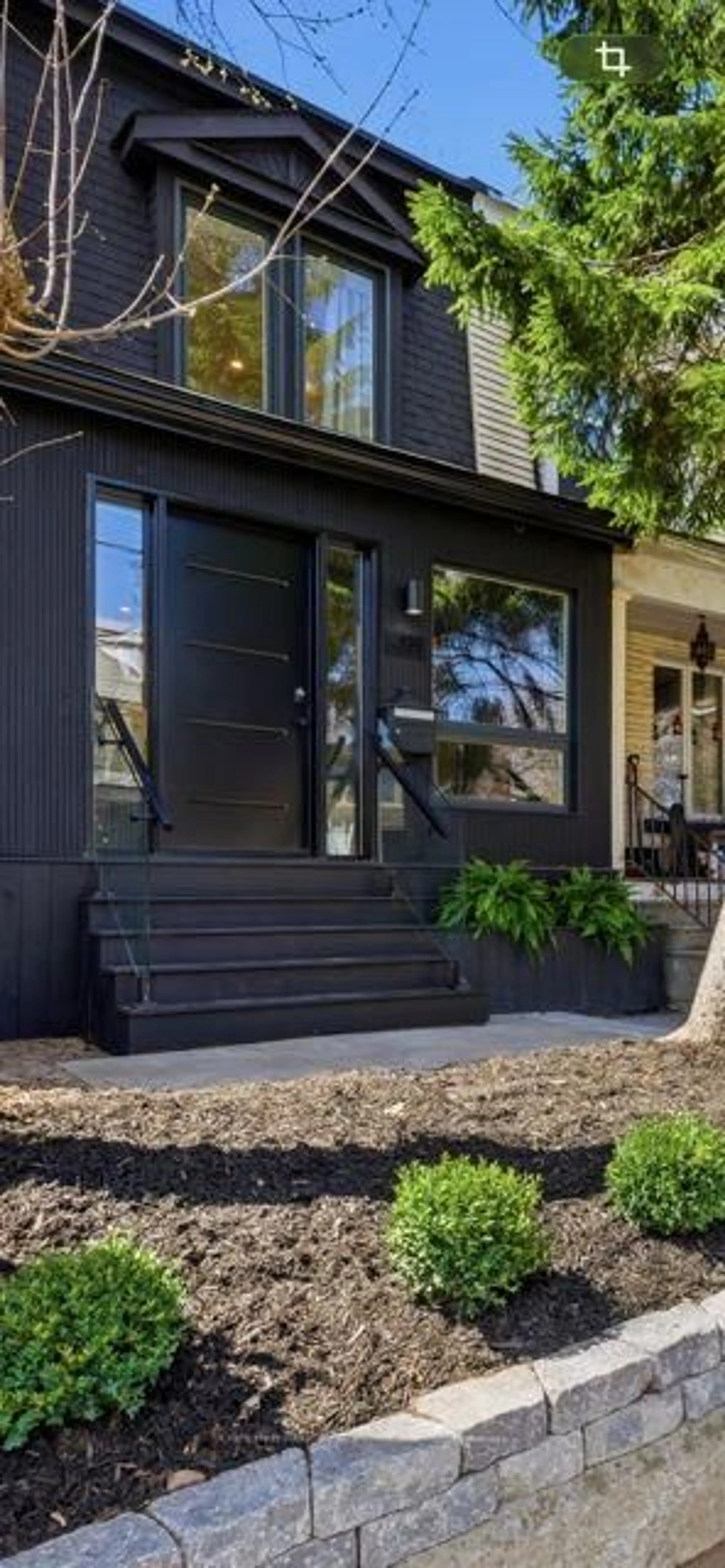 Home with vinyl exterior material, street for 430 Jones Ave, Toronto Ontario M4J 3G3