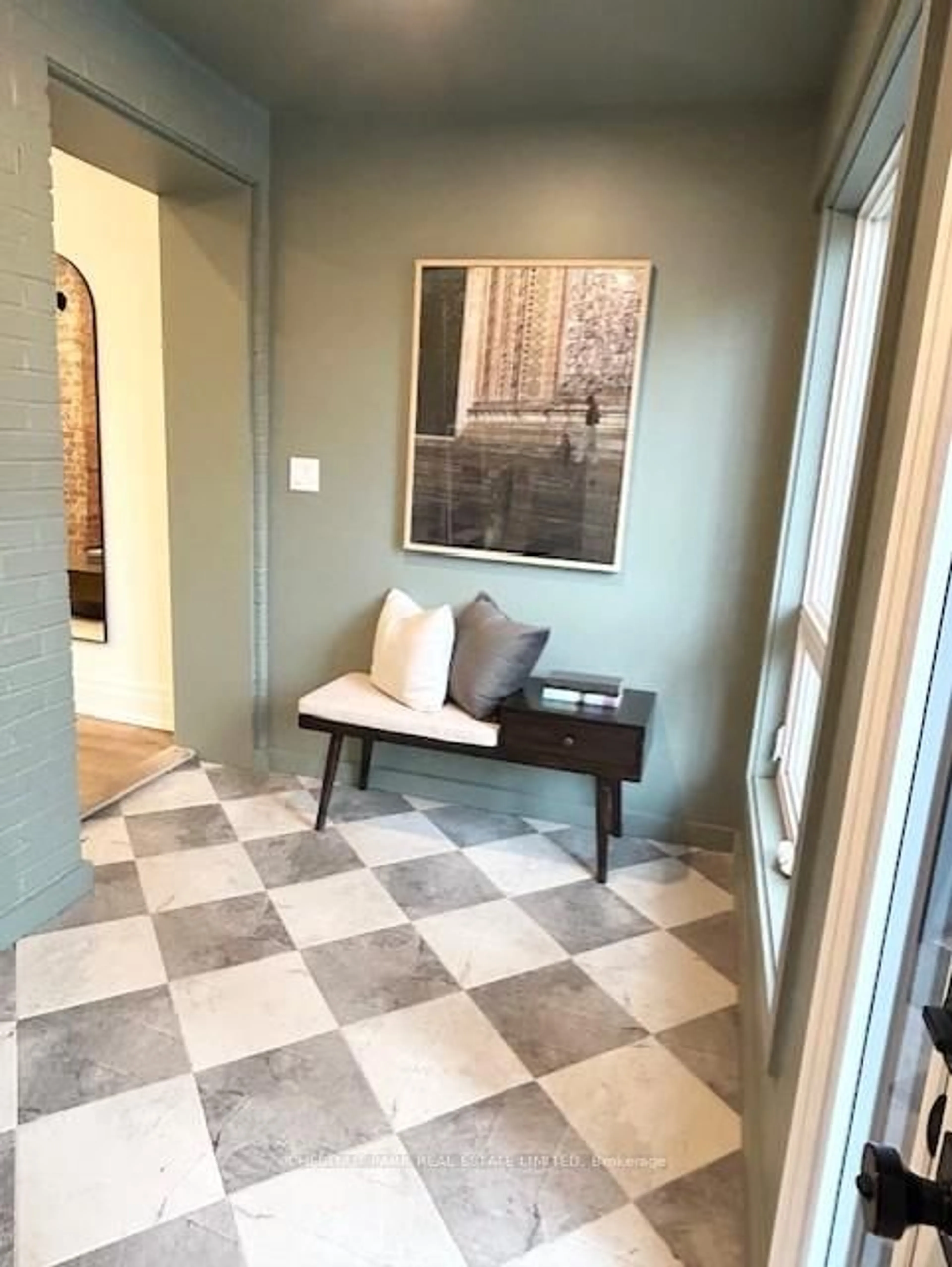 Indoor entryway for 430 Jones Ave, Toronto Ontario M4J 3G3