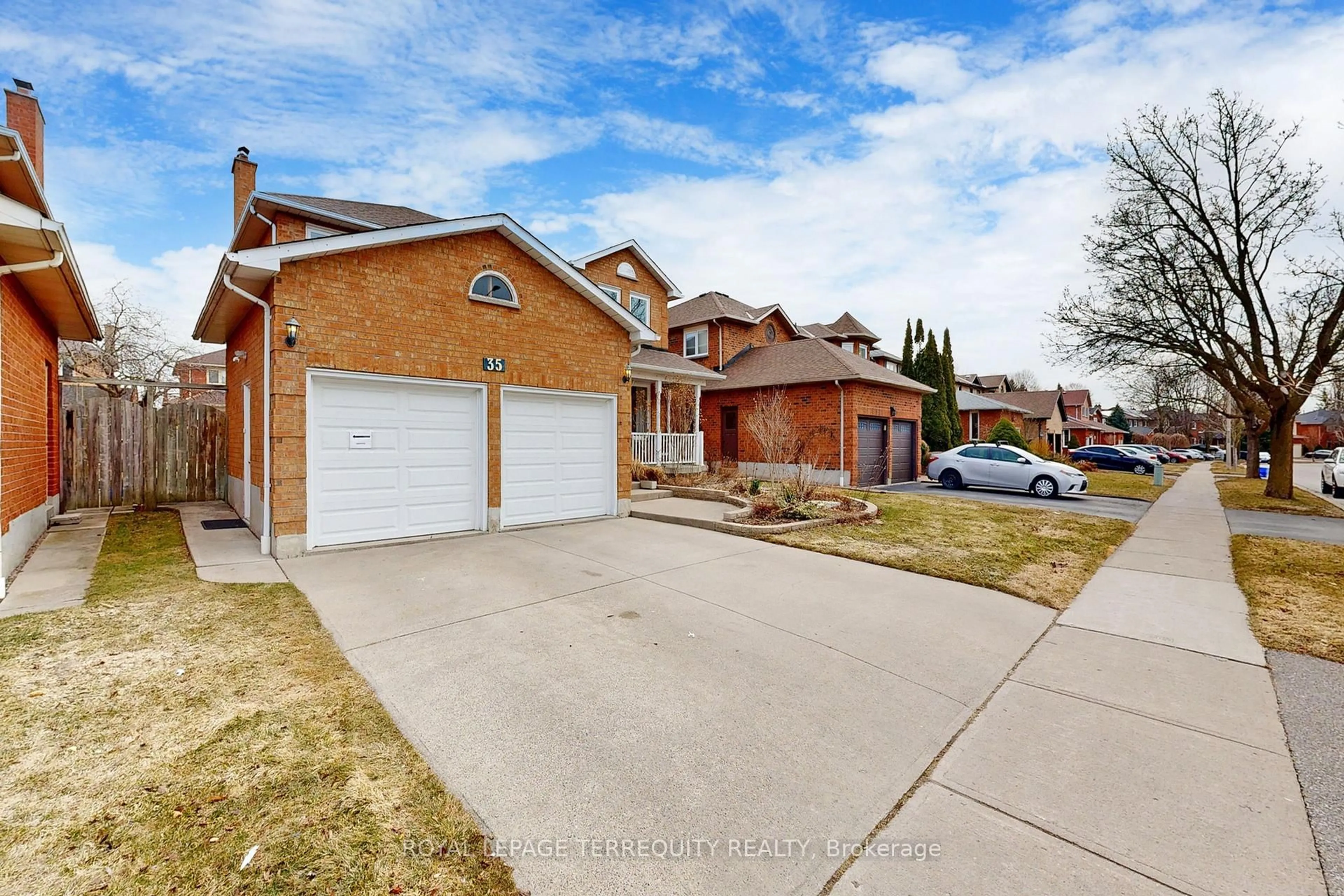 Home with brick exterior material, street for 35 William Stephenson Dr, Whitby Ontario L1N 8J5