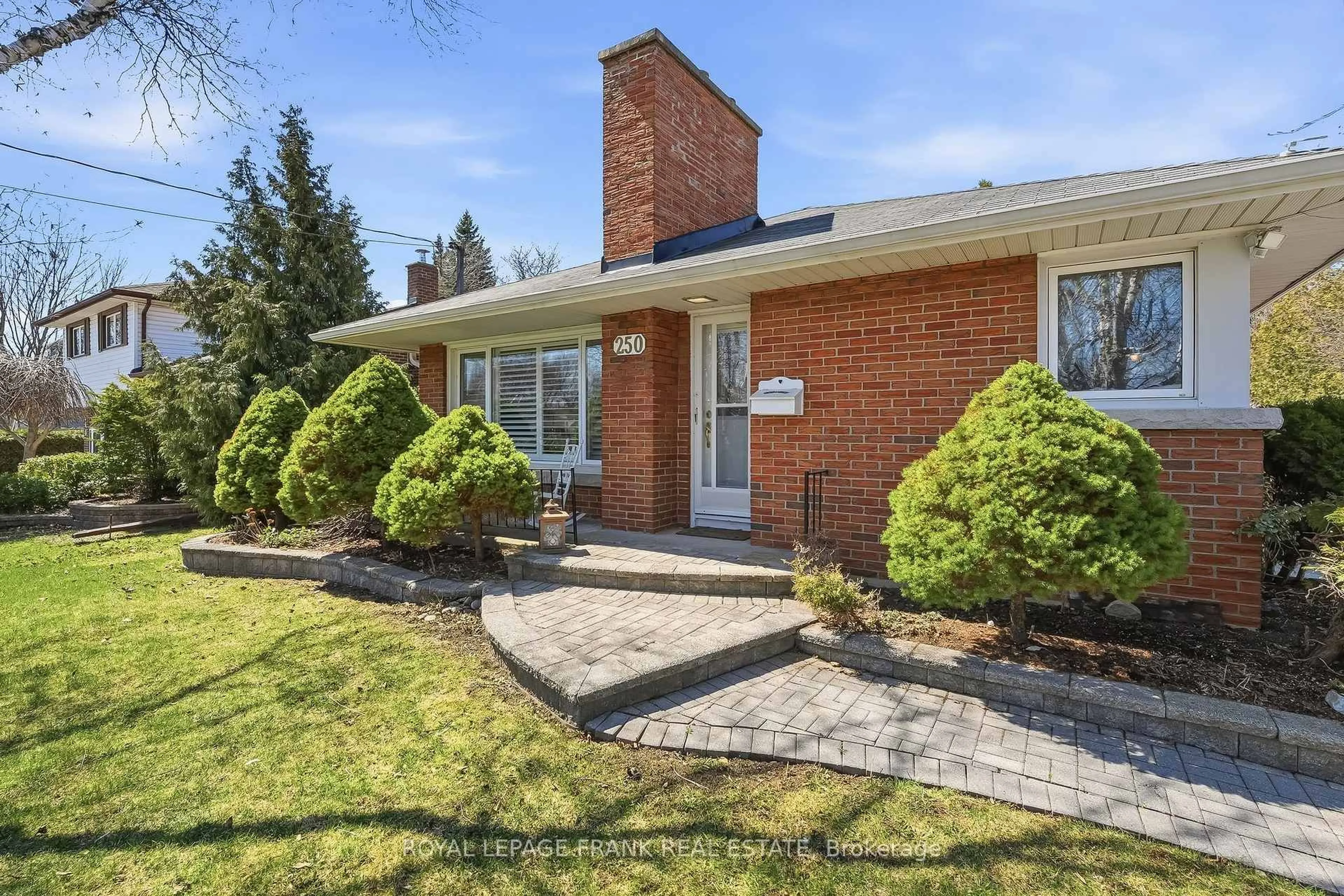 Home with brick exterior material, street for 250 Meadow Rd, Whitby Ontario L1N 3K2