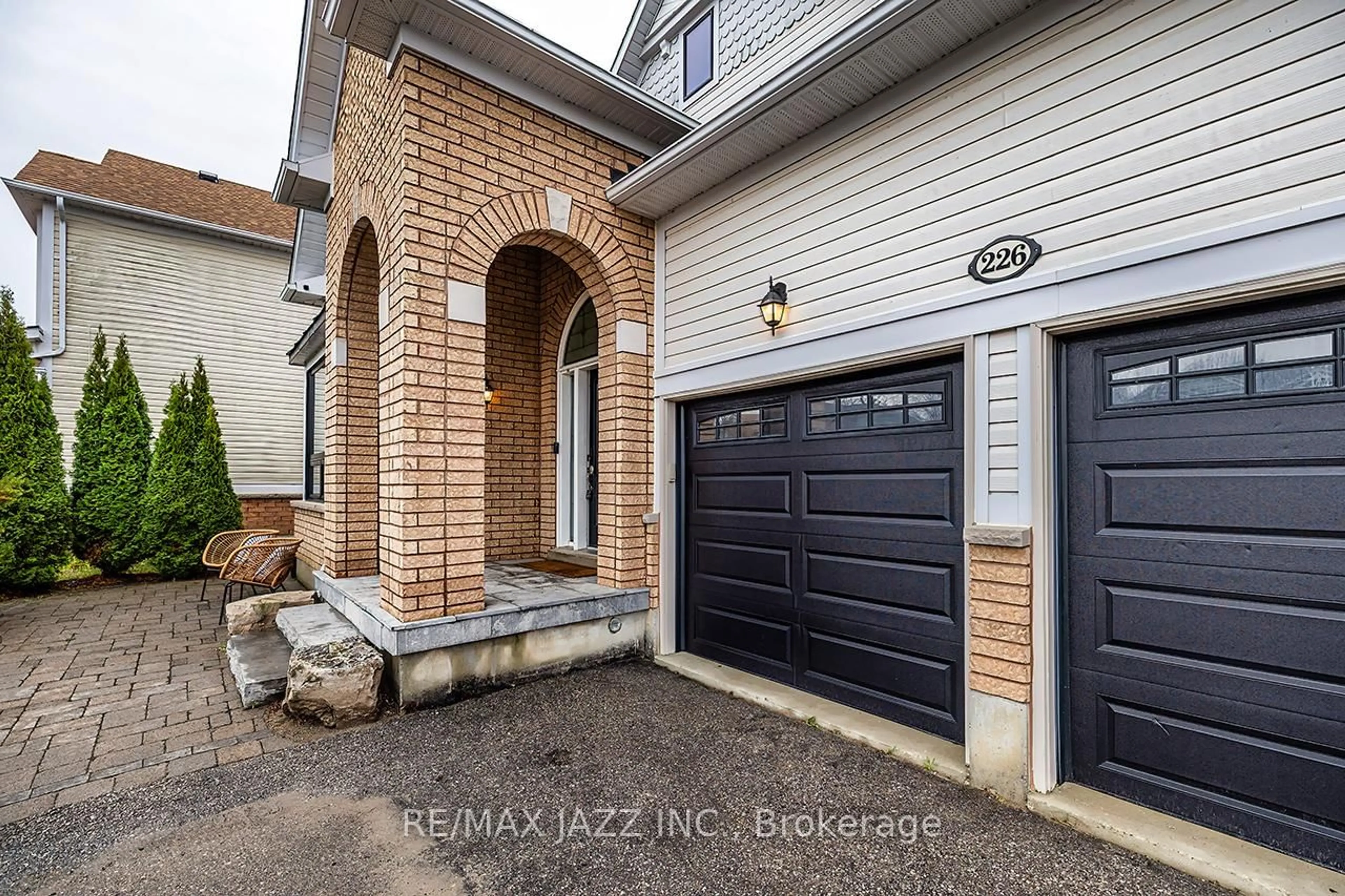 Home with brick exterior material, street for 226 Roseborough Crt, Scugog Ontario L9L 2E6