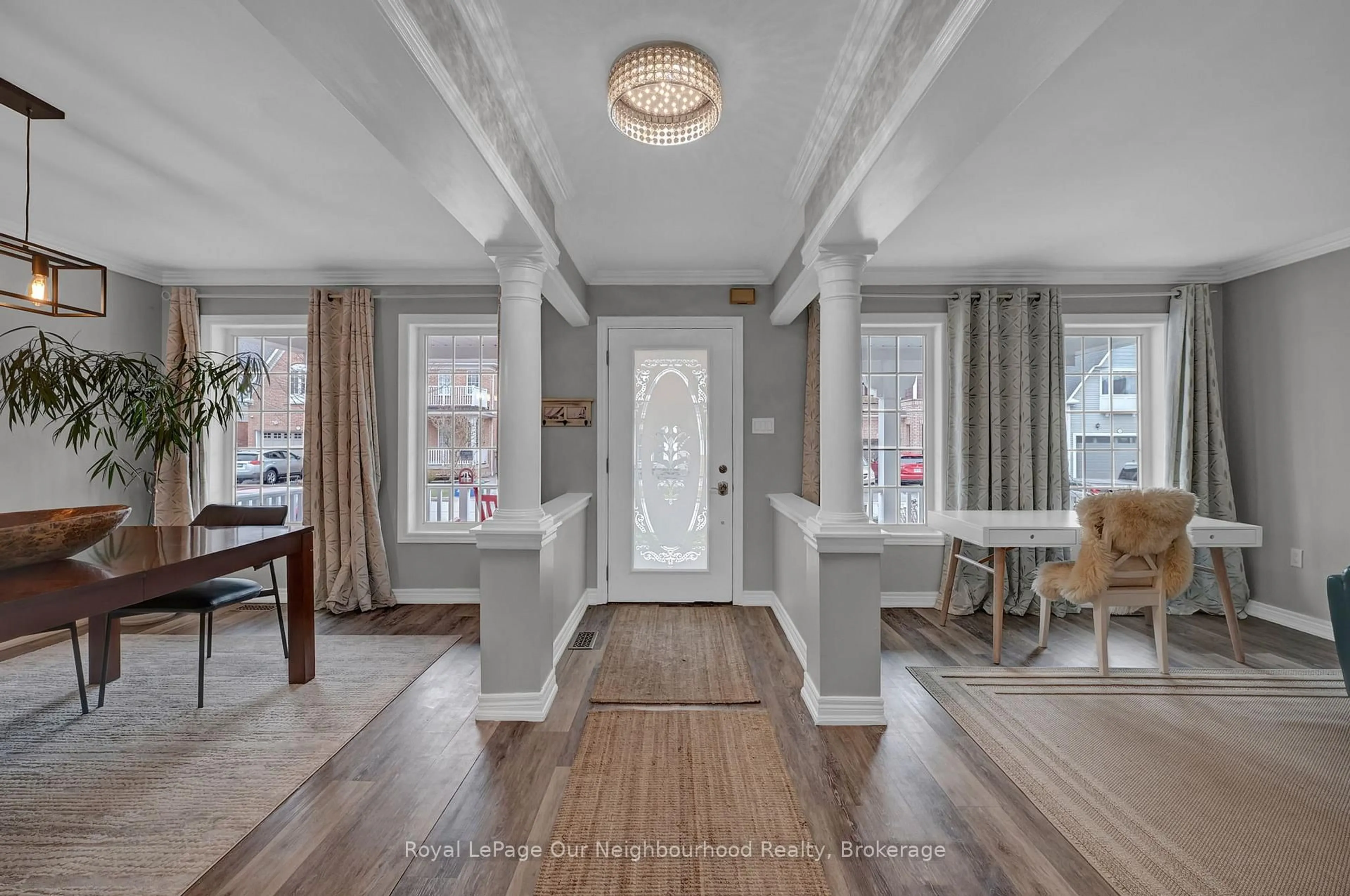 Indoor entryway for 24 Kingham Ave, Ajax Ontario L1Z 1M9